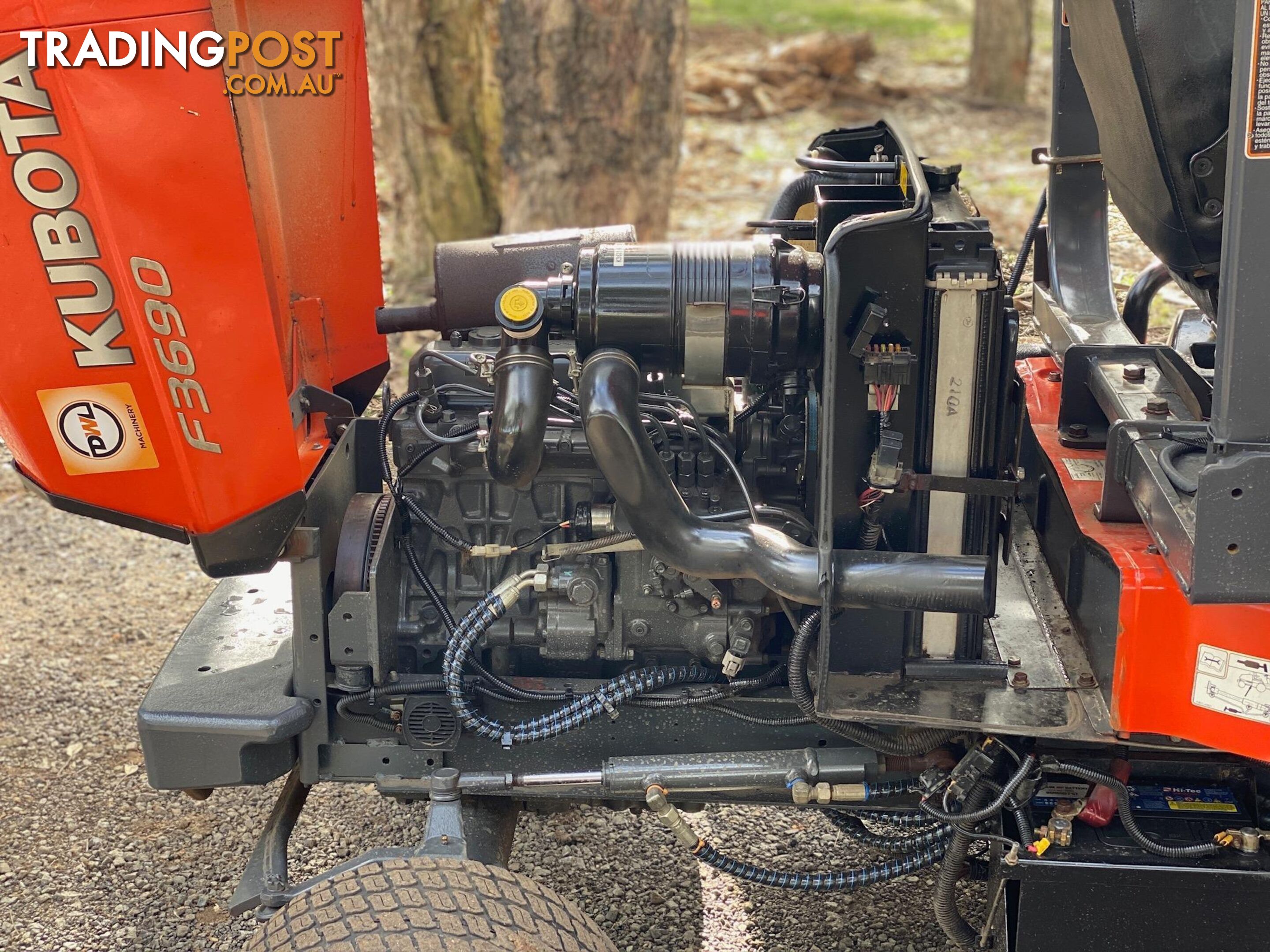 Kubota F3690 Front Deck Lawn Equipment