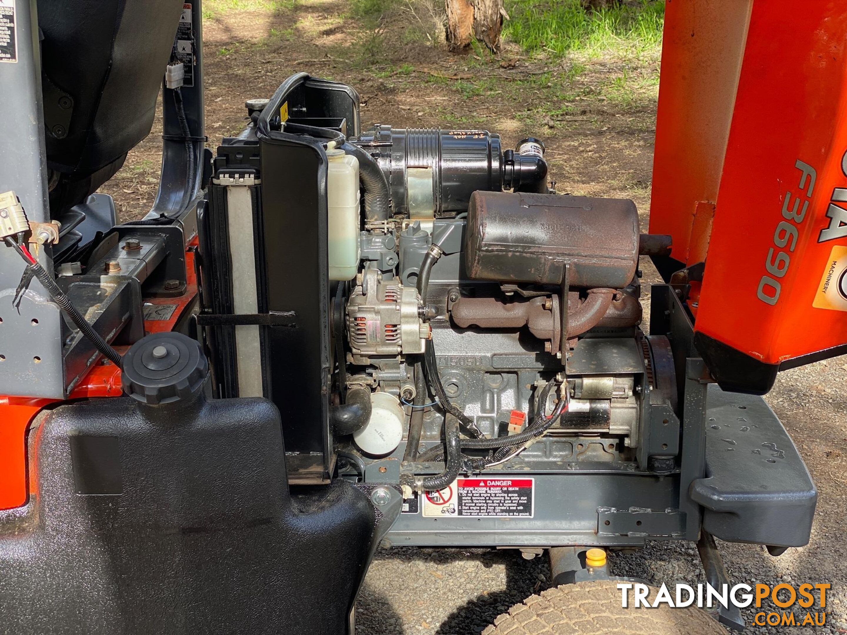 Kubota F3690 Front Deck Lawn Equipment