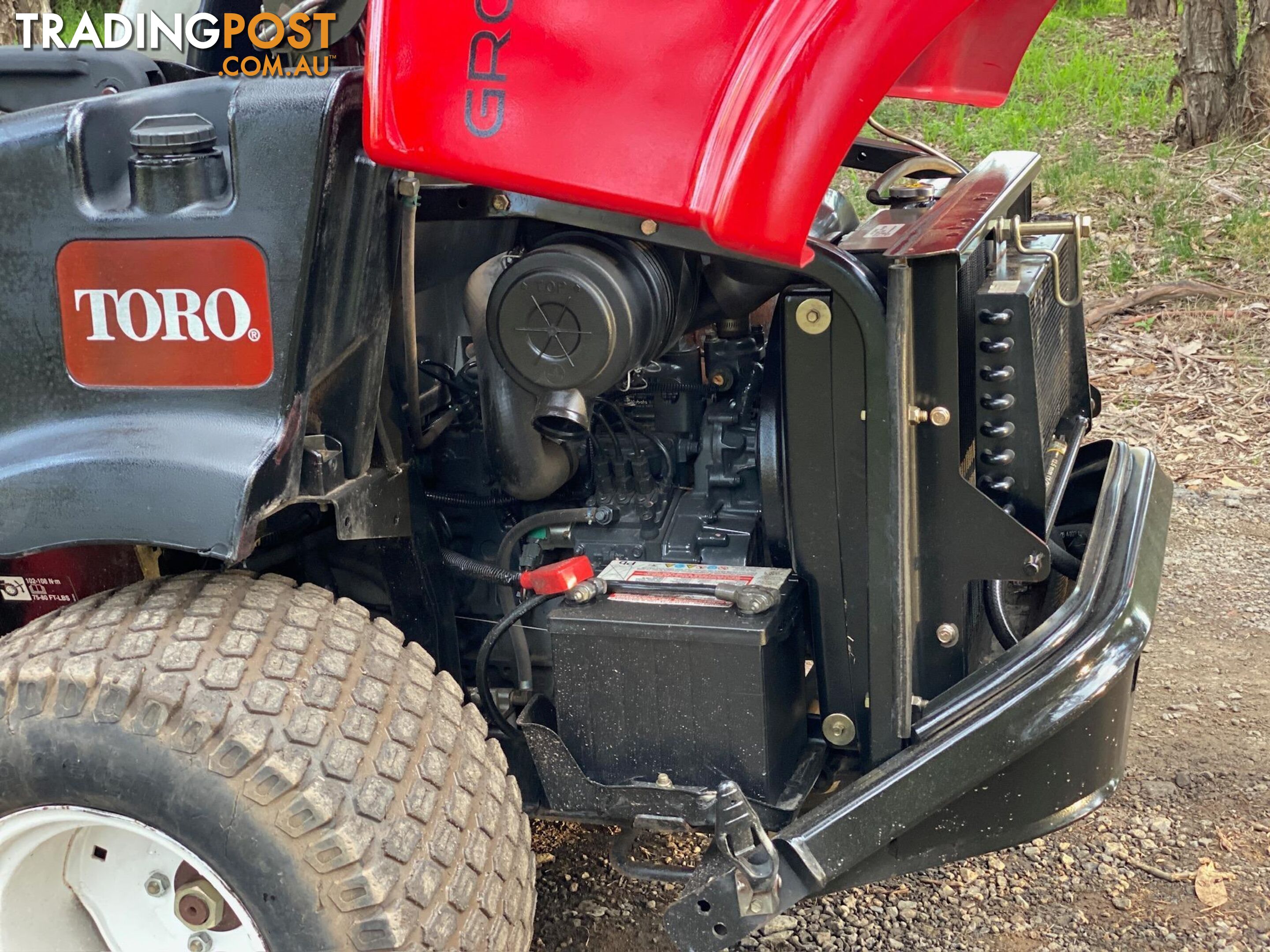 Toro Ground Master 7200 Zero Turn Lawn Equipment