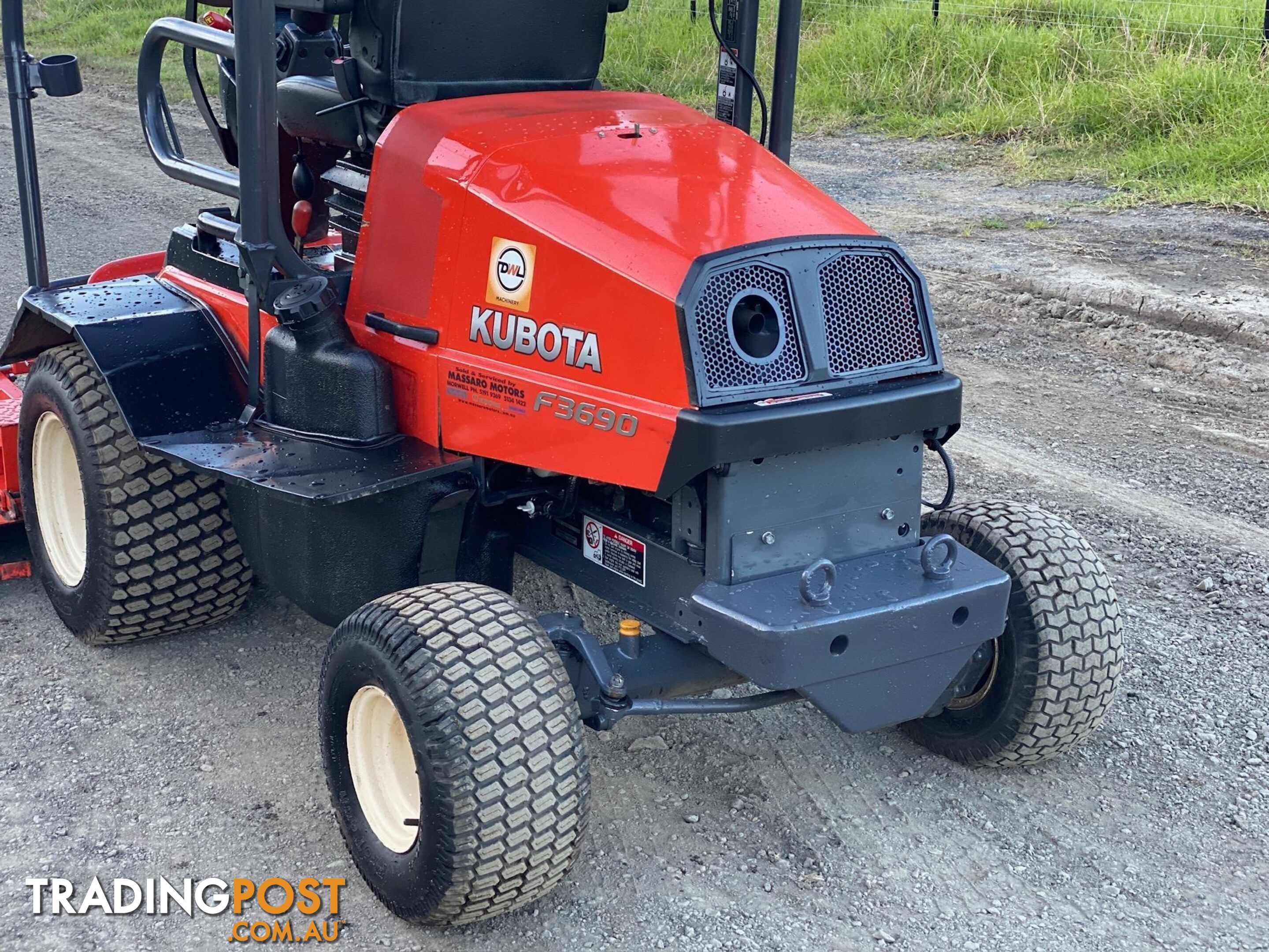 Kubota F3690 Front Deck Lawn Equipment