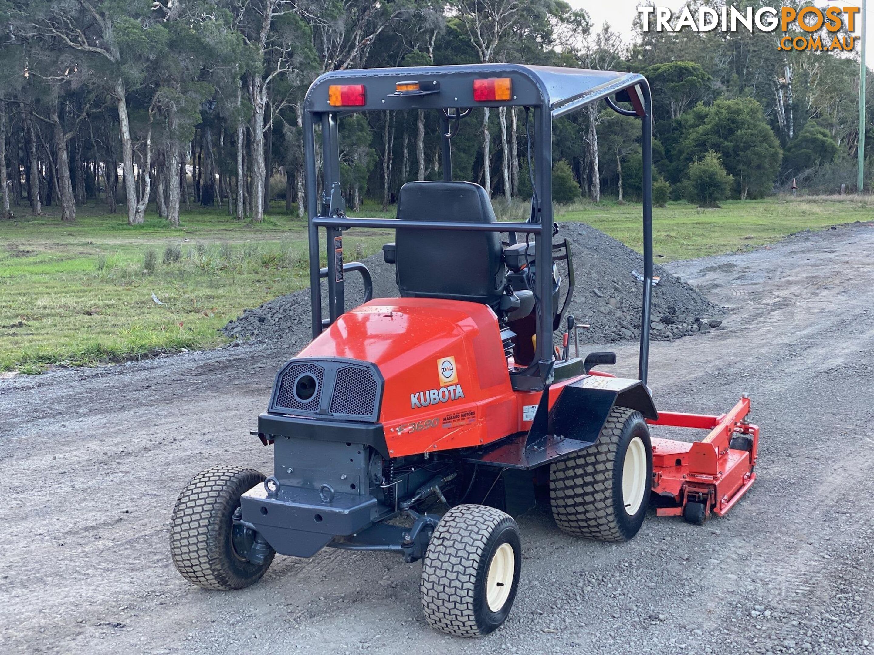 Kubota F3690 Front Deck Lawn Equipment