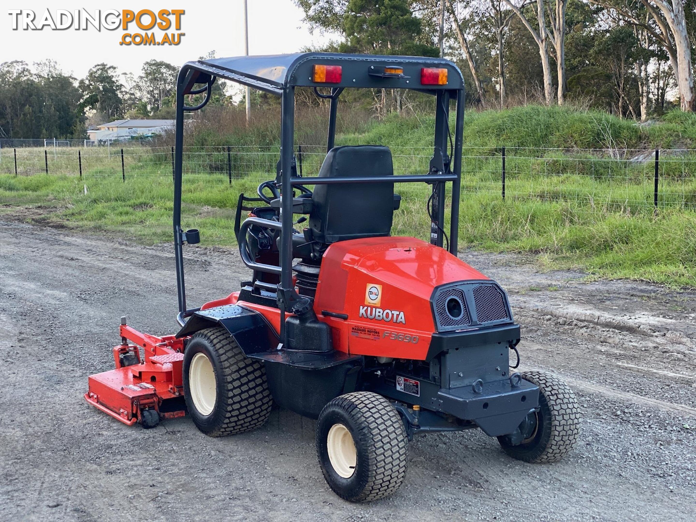 Kubota F3690 Front Deck Lawn Equipment