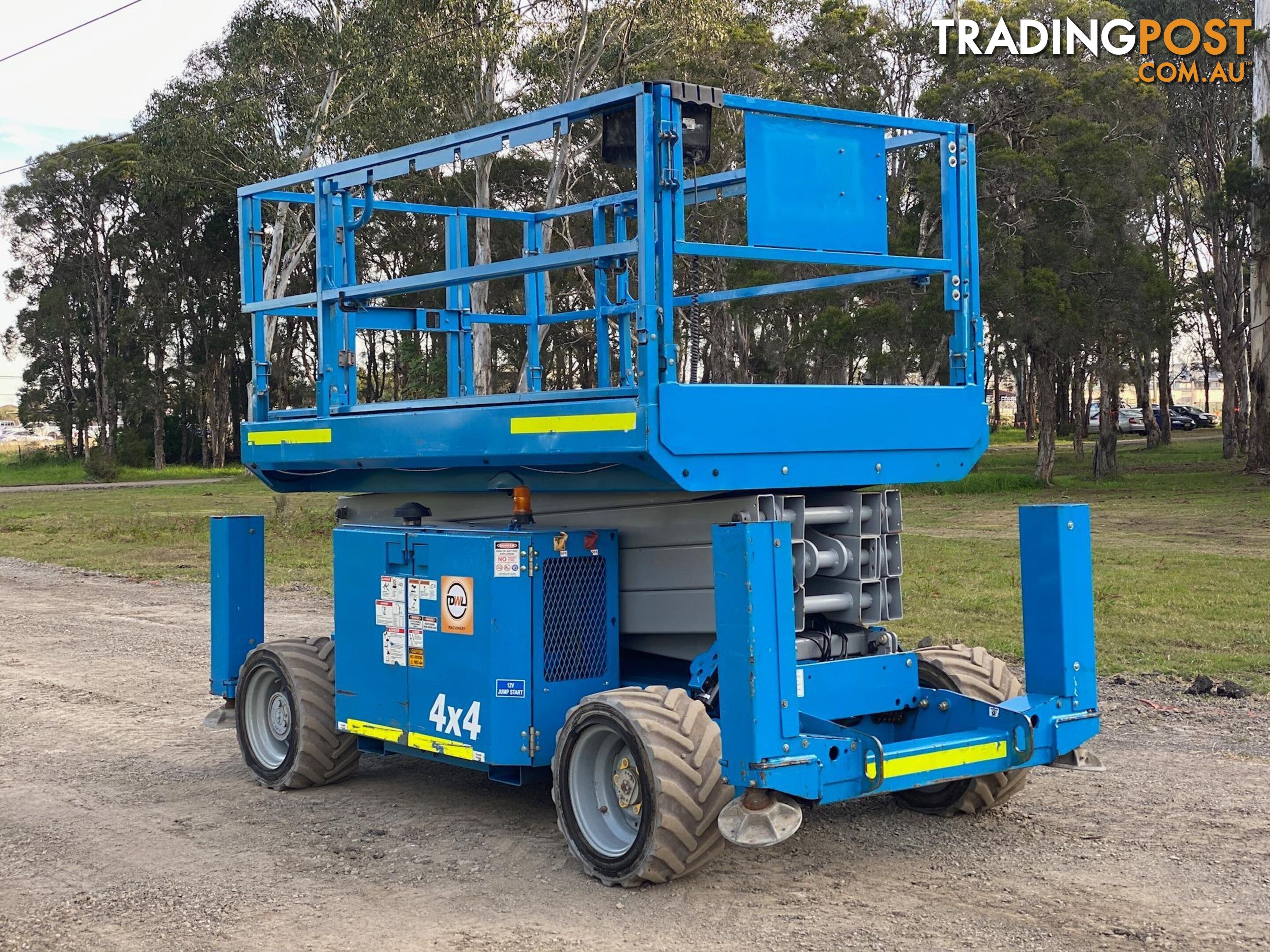 Genie GS-3369 RT Scissor Lift Access &amp; Height Safety