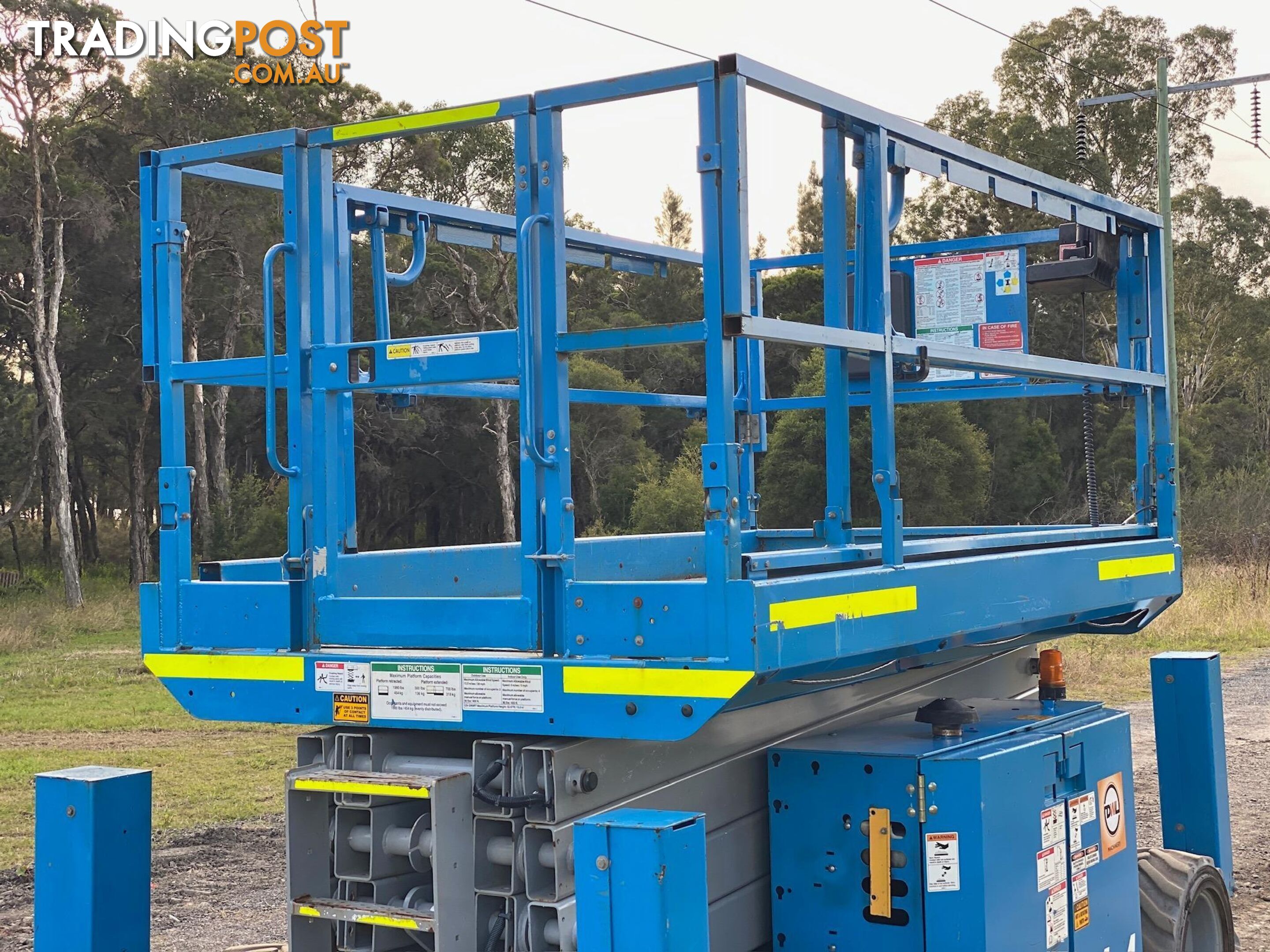 Genie GS-3369 RT Scissor Lift Access &amp; Height Safety