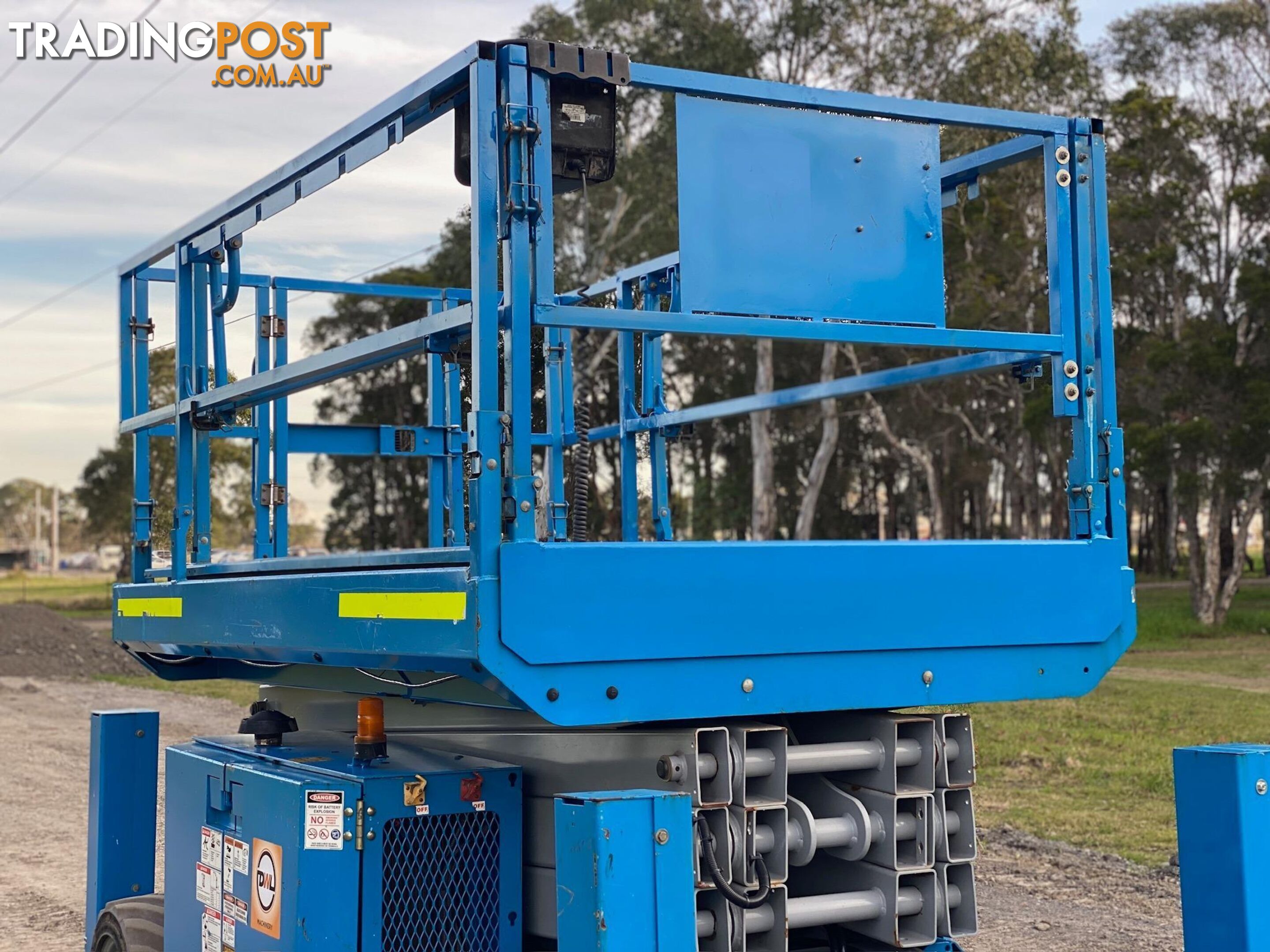 Genie GS-3369 RT Scissor Lift Access &amp; Height Safety