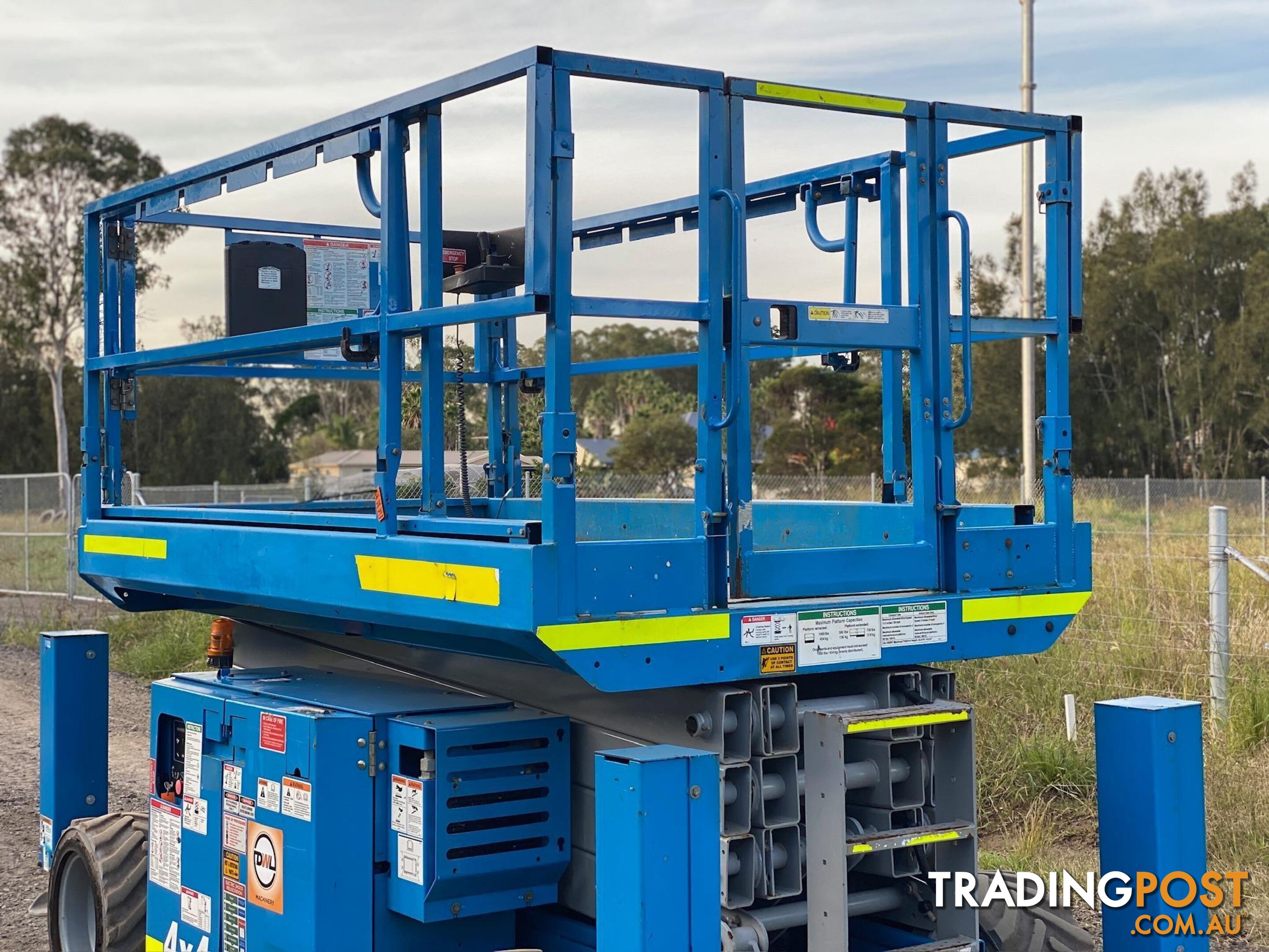 Genie GS-3369 RT Scissor Lift Access &amp; Height Safety