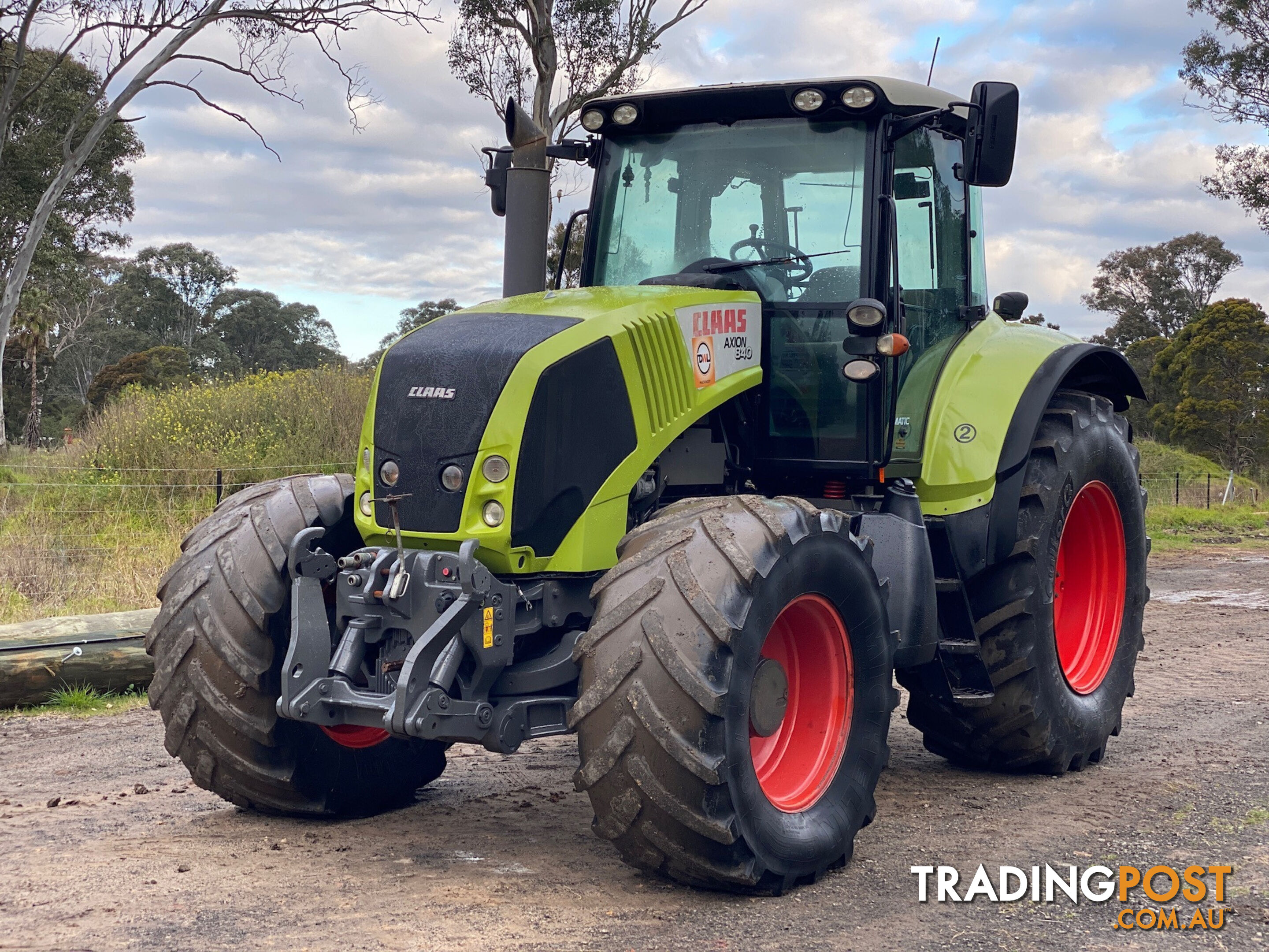 Claas Axion 840 FWA/4WD Tractor