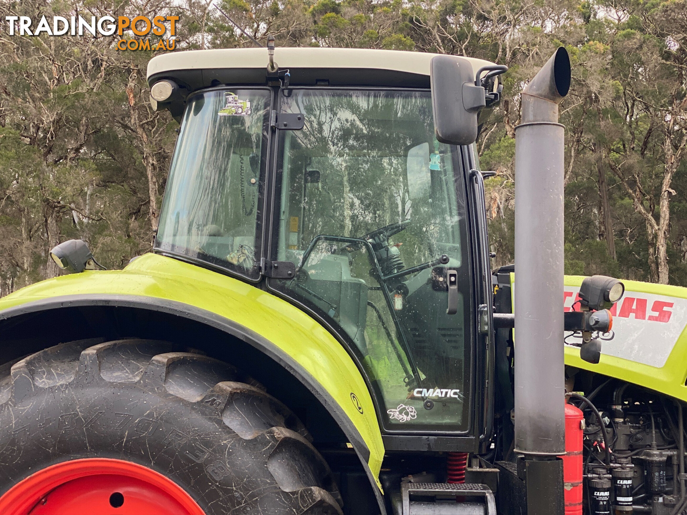 Claas Axion 840 FWA/4WD Tractor