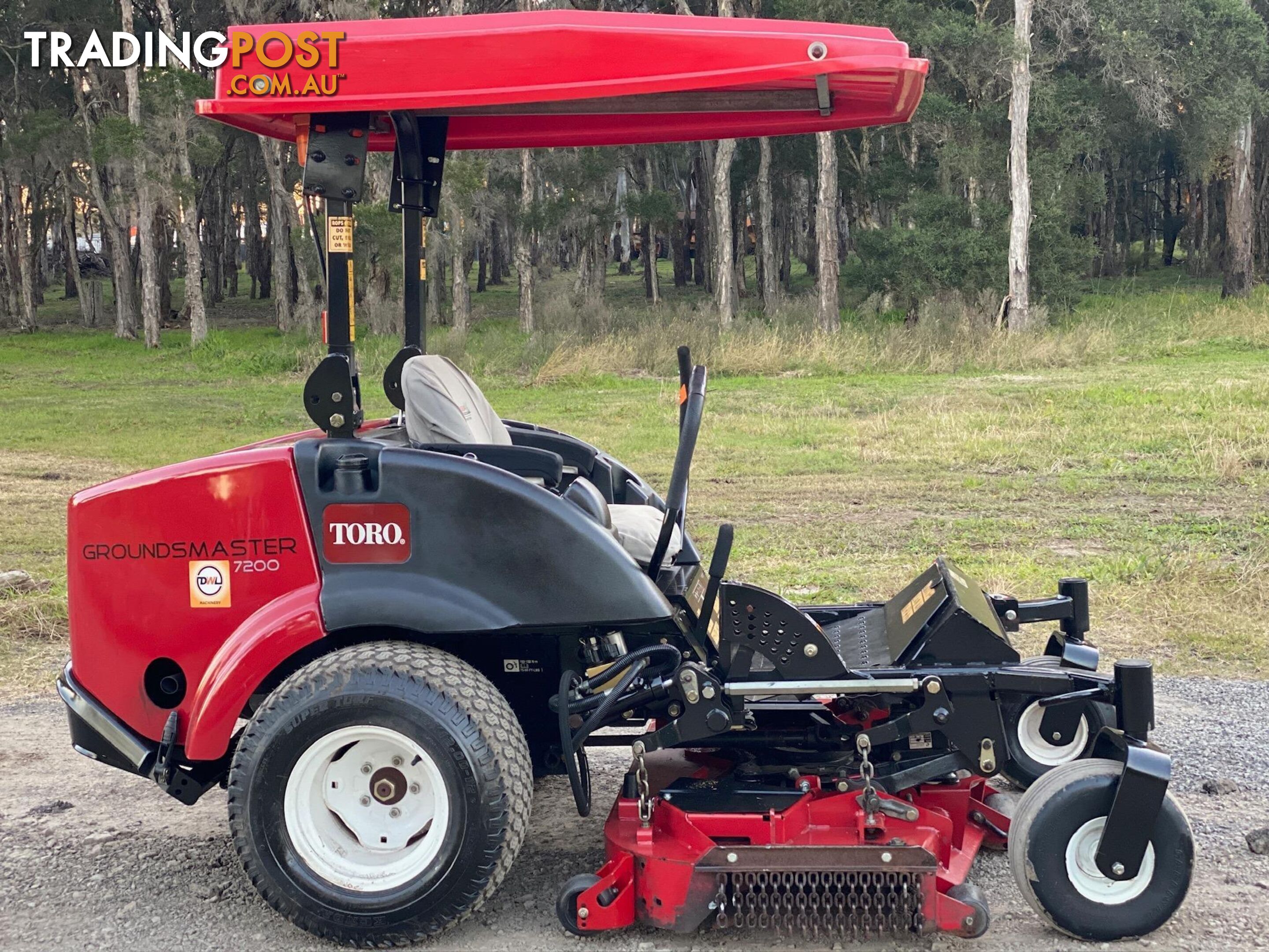 Toro Ground Master 7200 Zero Turn Lawn Equipment