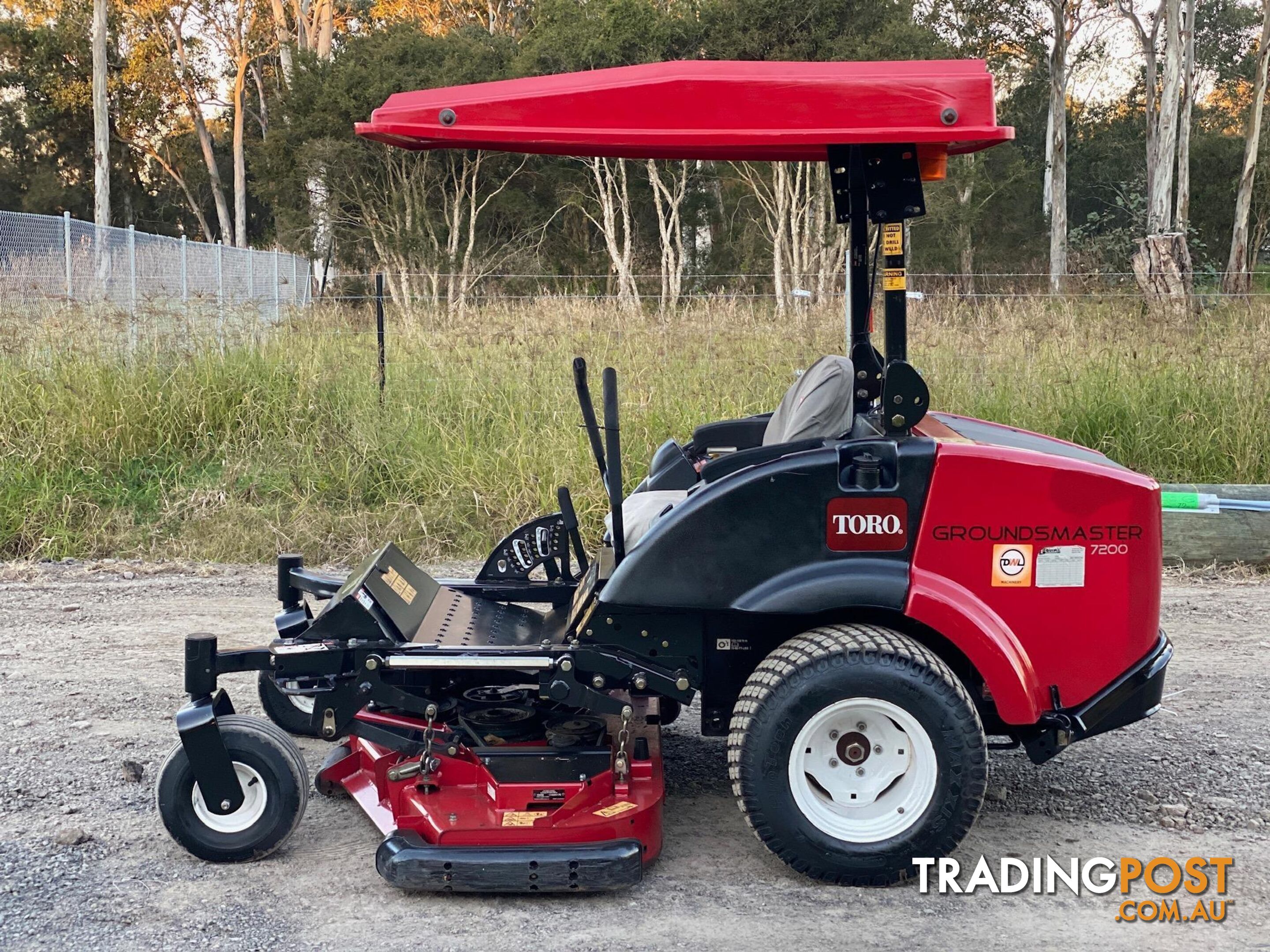 Toro Ground Master 7200 Zero Turn Lawn Equipment