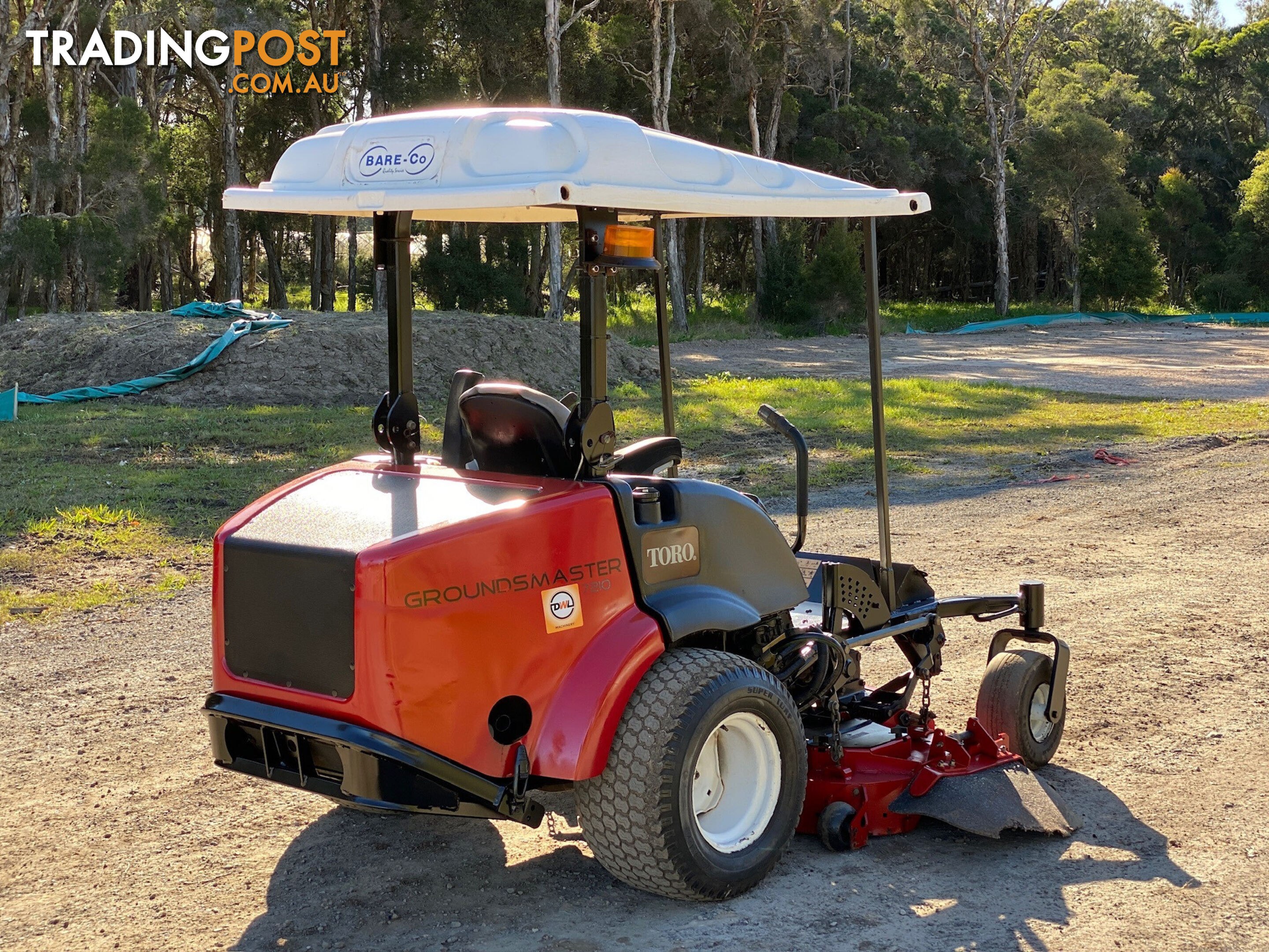 Toro Groundsmaster 7210 Zero Turn Lawn Equipment