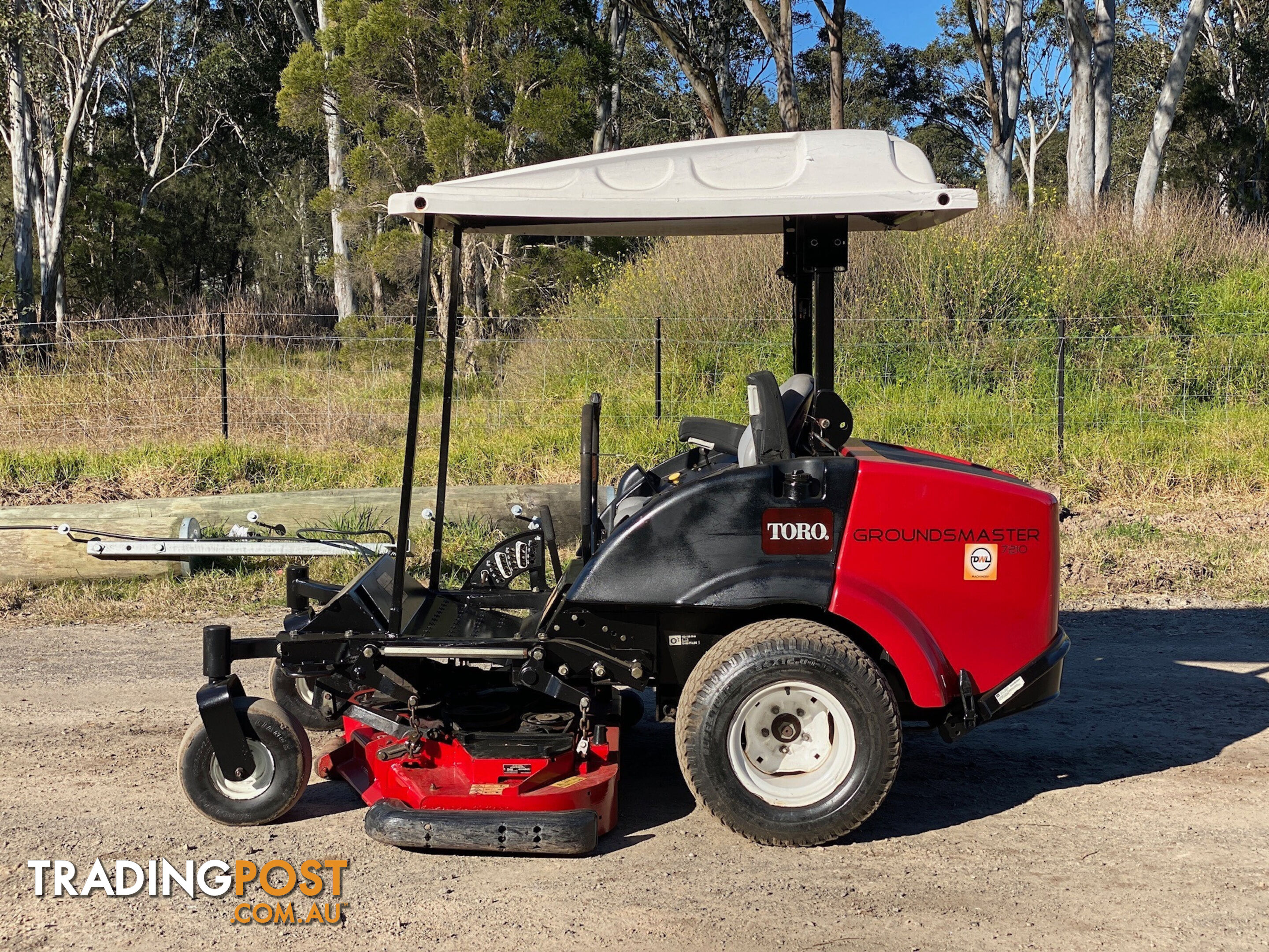 Toro Groundsmaster 7210 Zero Turn Lawn Equipment