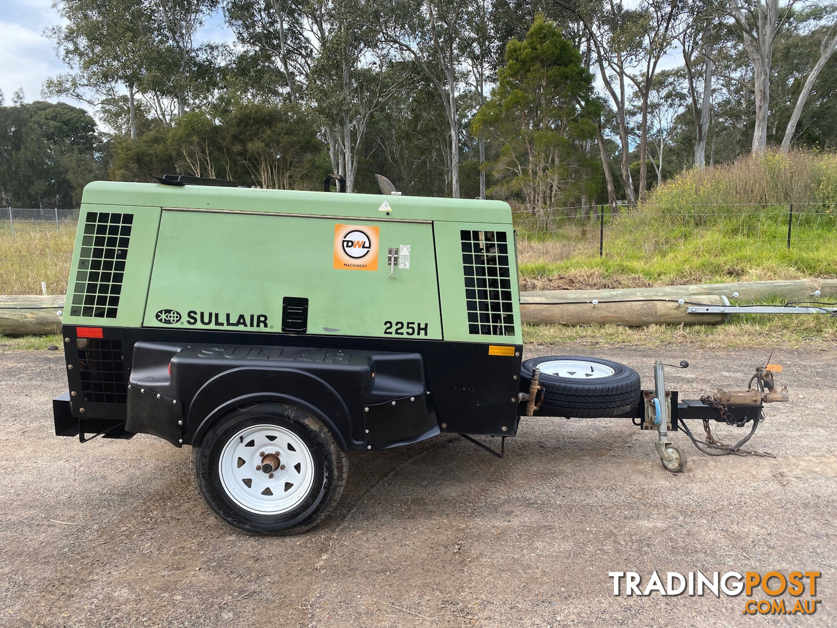 Sullair 225H Diesel Compressor