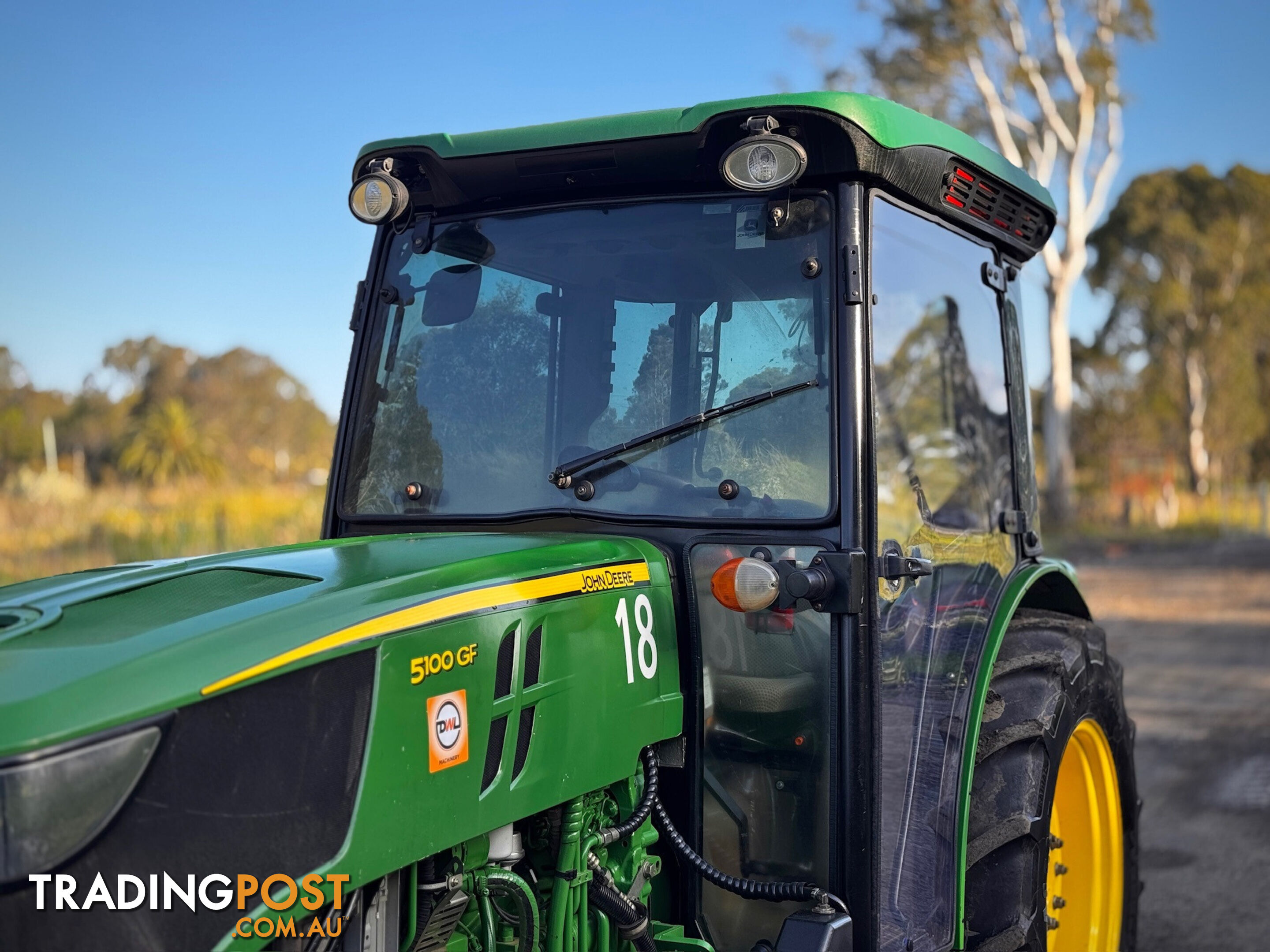 John Deere 5100 FWA/4WD Tractor