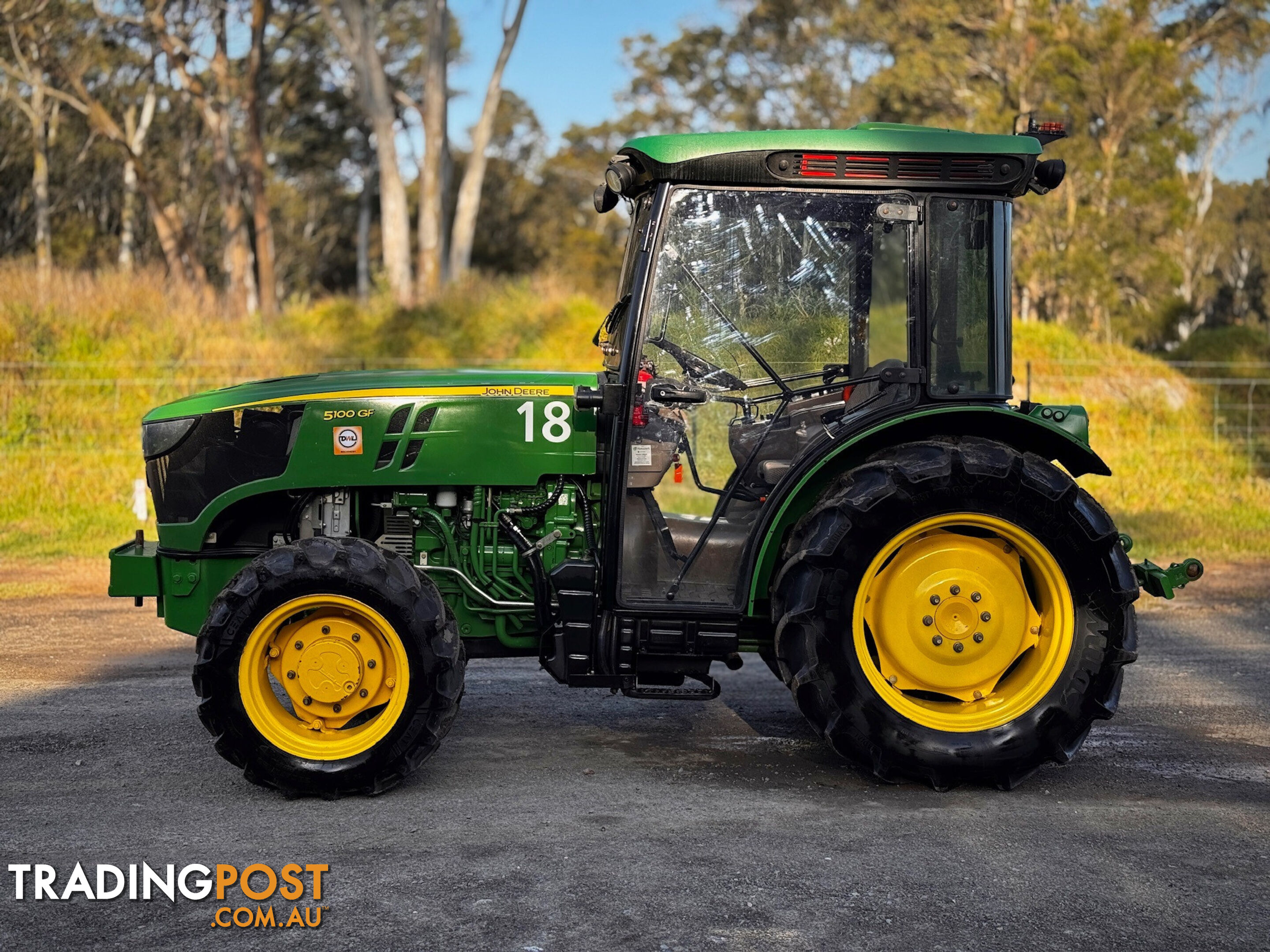 John Deere 5100 FWA/4WD Tractor