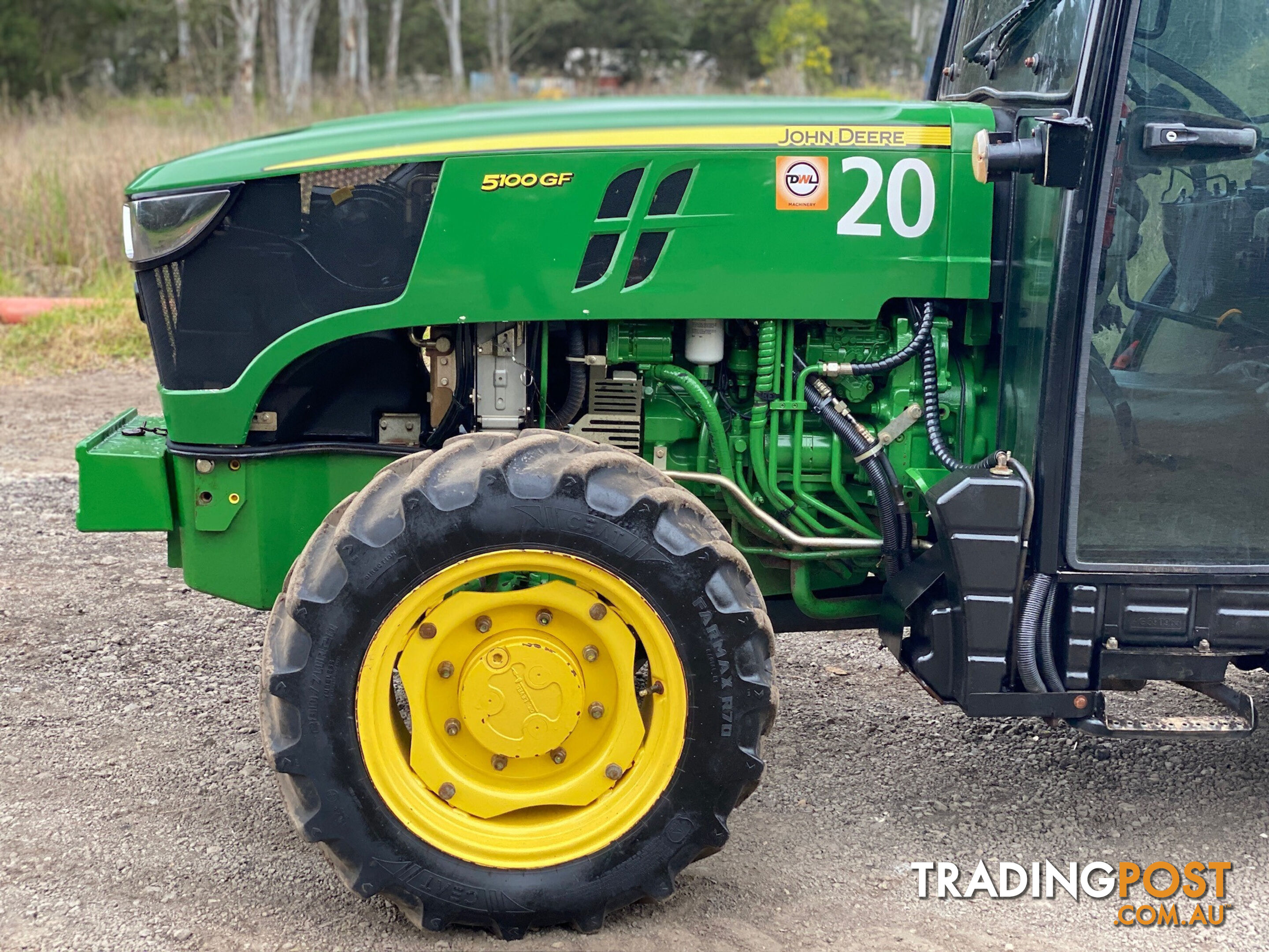 John Deere 5100 FWA/4WD Tractor