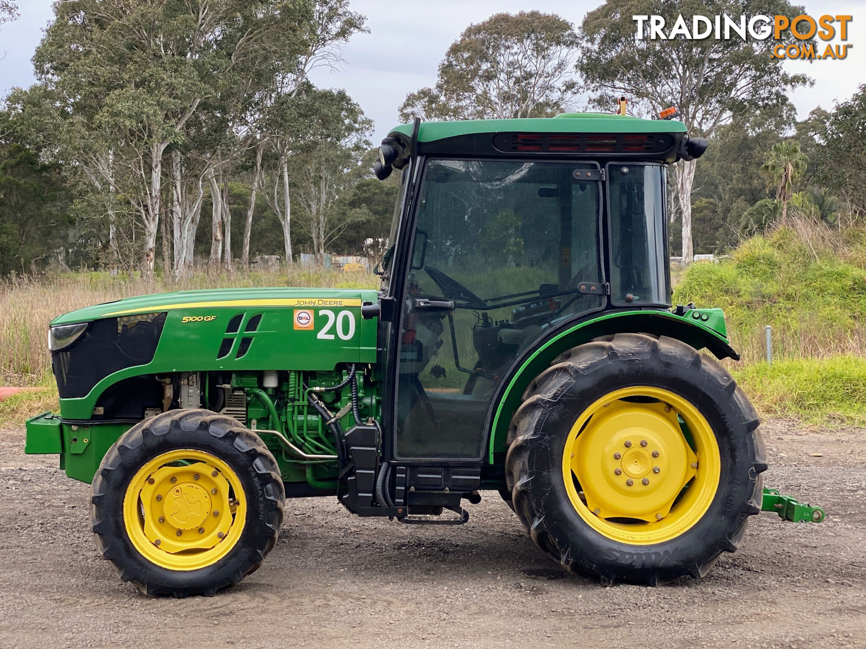 John Deere 5100 FWA/4WD Tractor