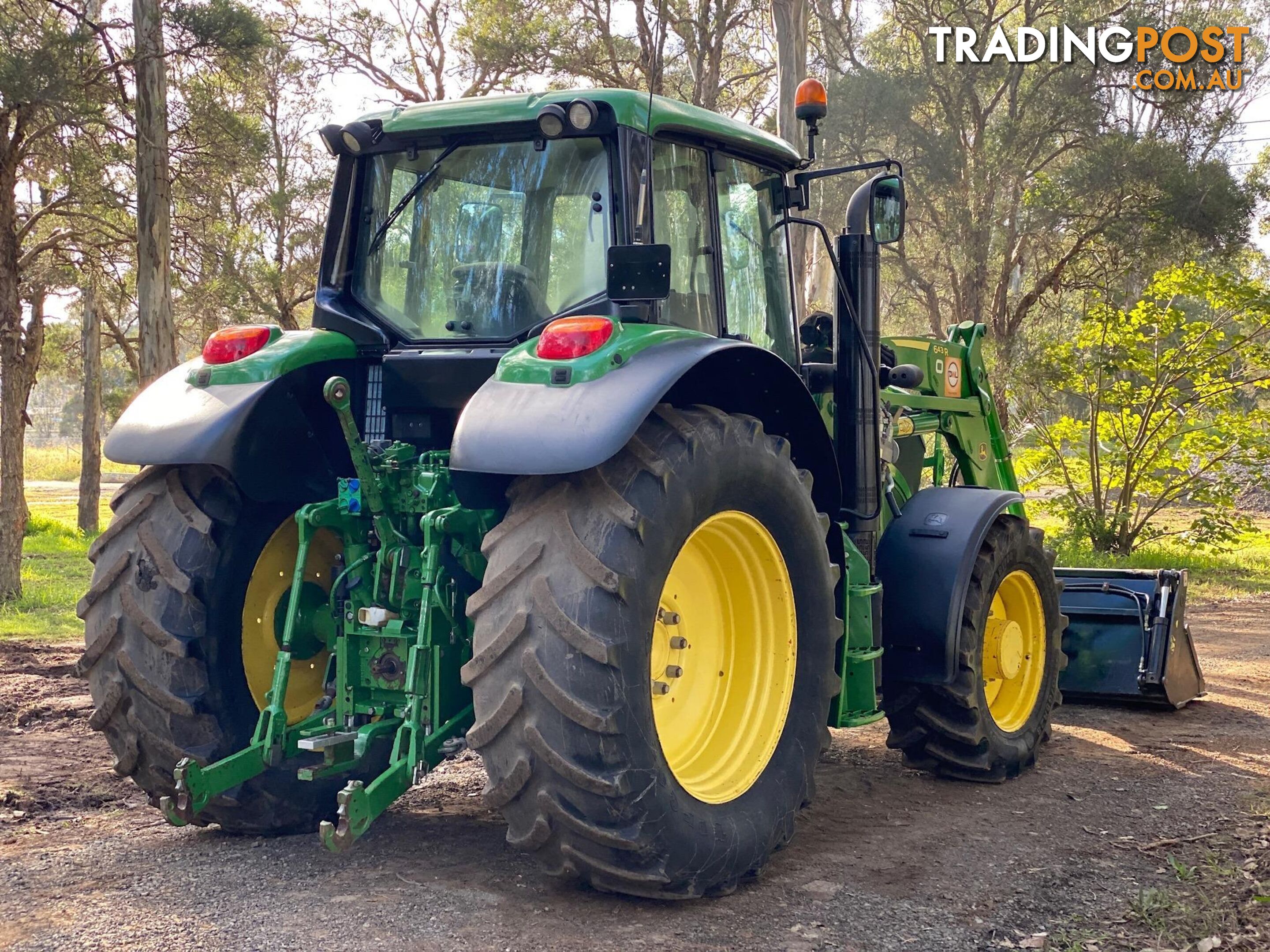 John Deere 6140M FWA/4WD Tractor