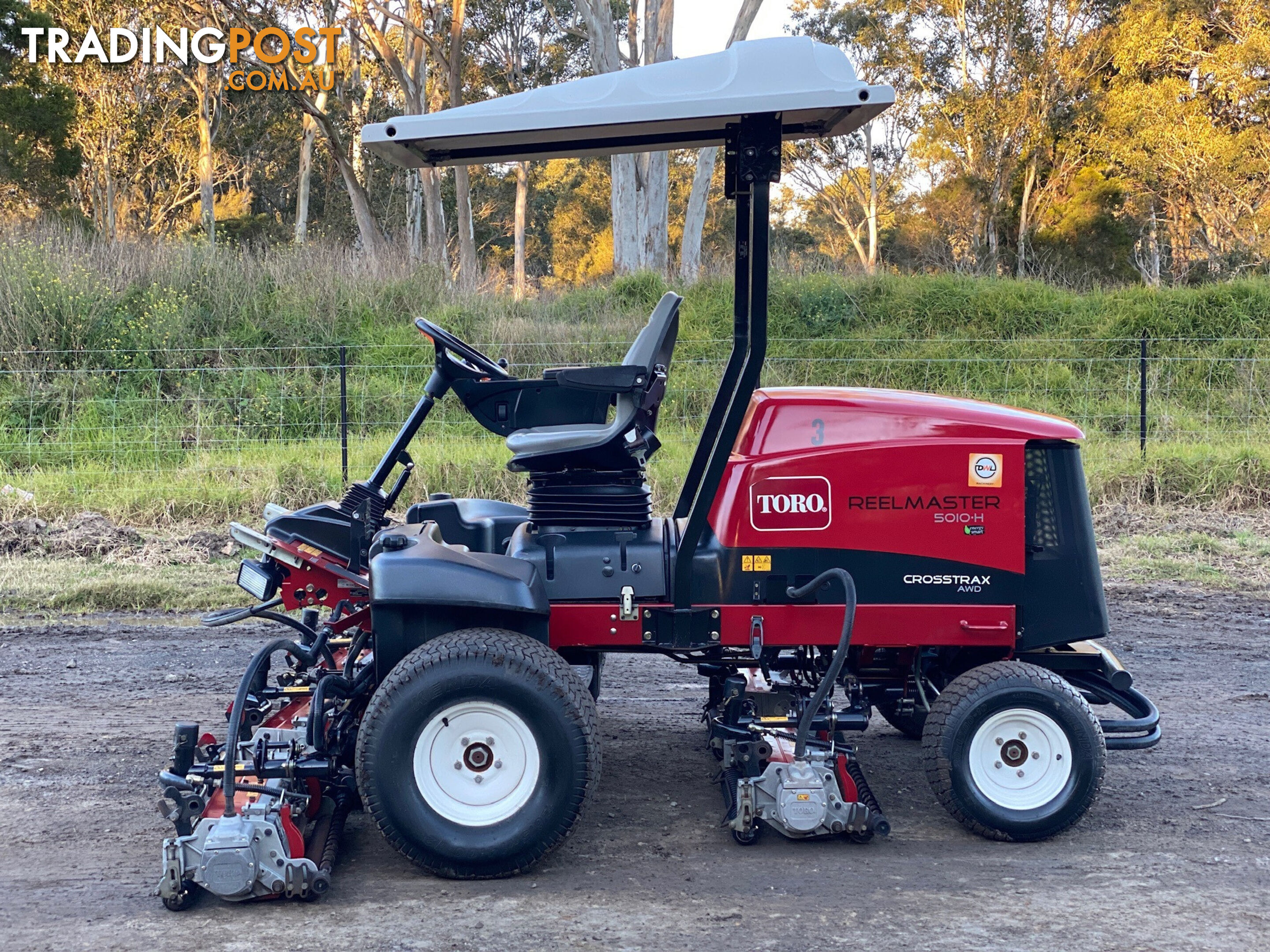 Toro Reelmaster 5010-H Golf Fairway mower Lawn Equipment