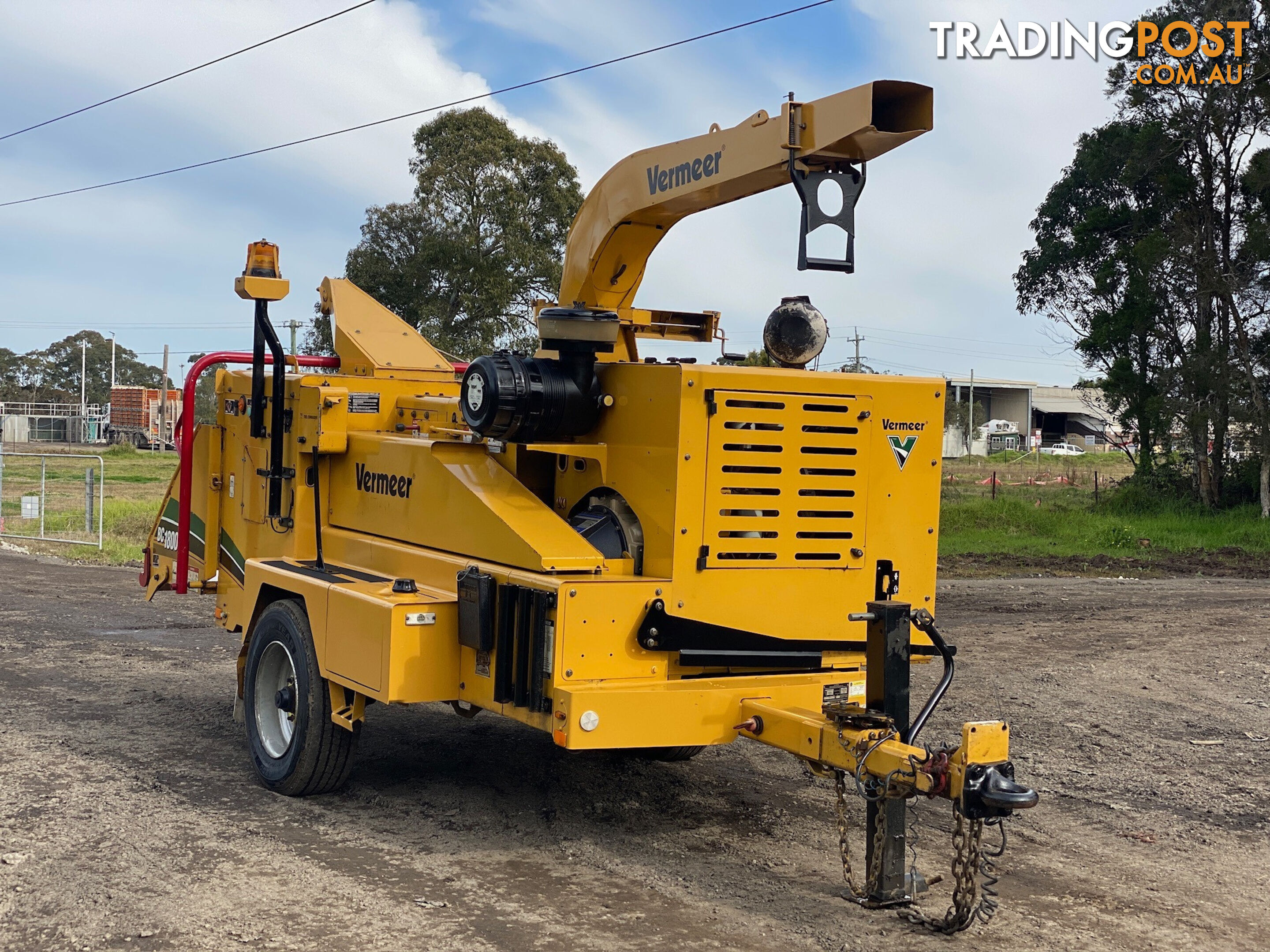 Vermeer BC1800 Wood Chipper Forestry Equipment