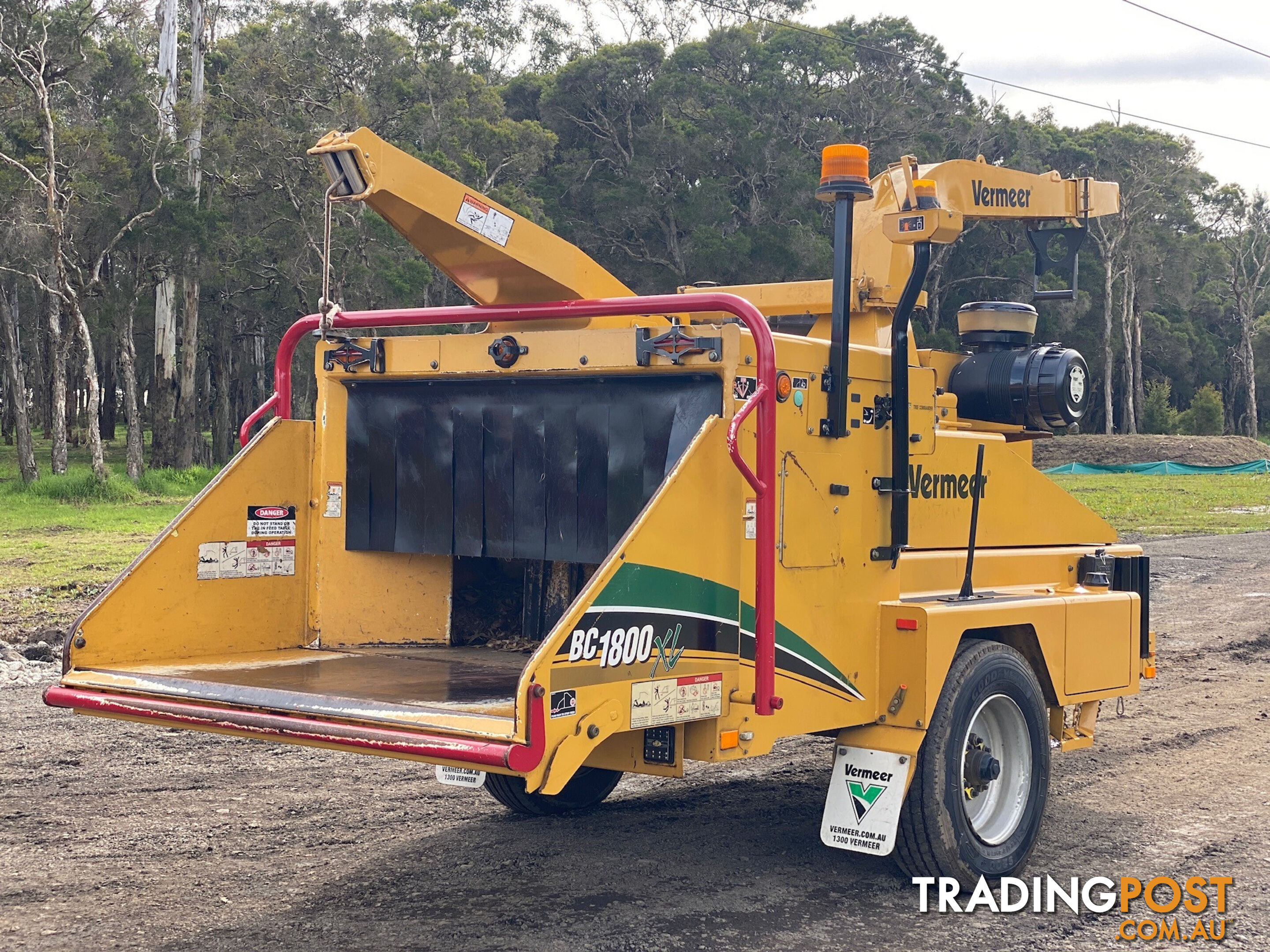 Vermeer BC1800 Wood Chipper Forestry Equipment