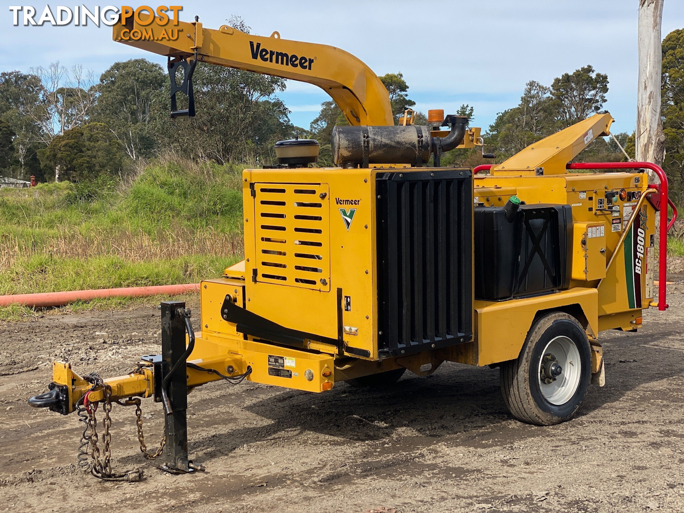 Vermeer BC1800 Wood Chipper Forestry Equipment