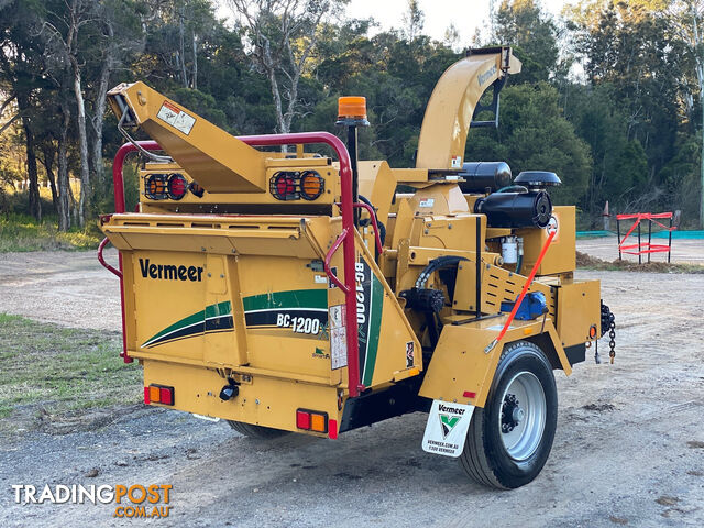 Vermeer BC1200XL Wood Chipper Forestry Equipment