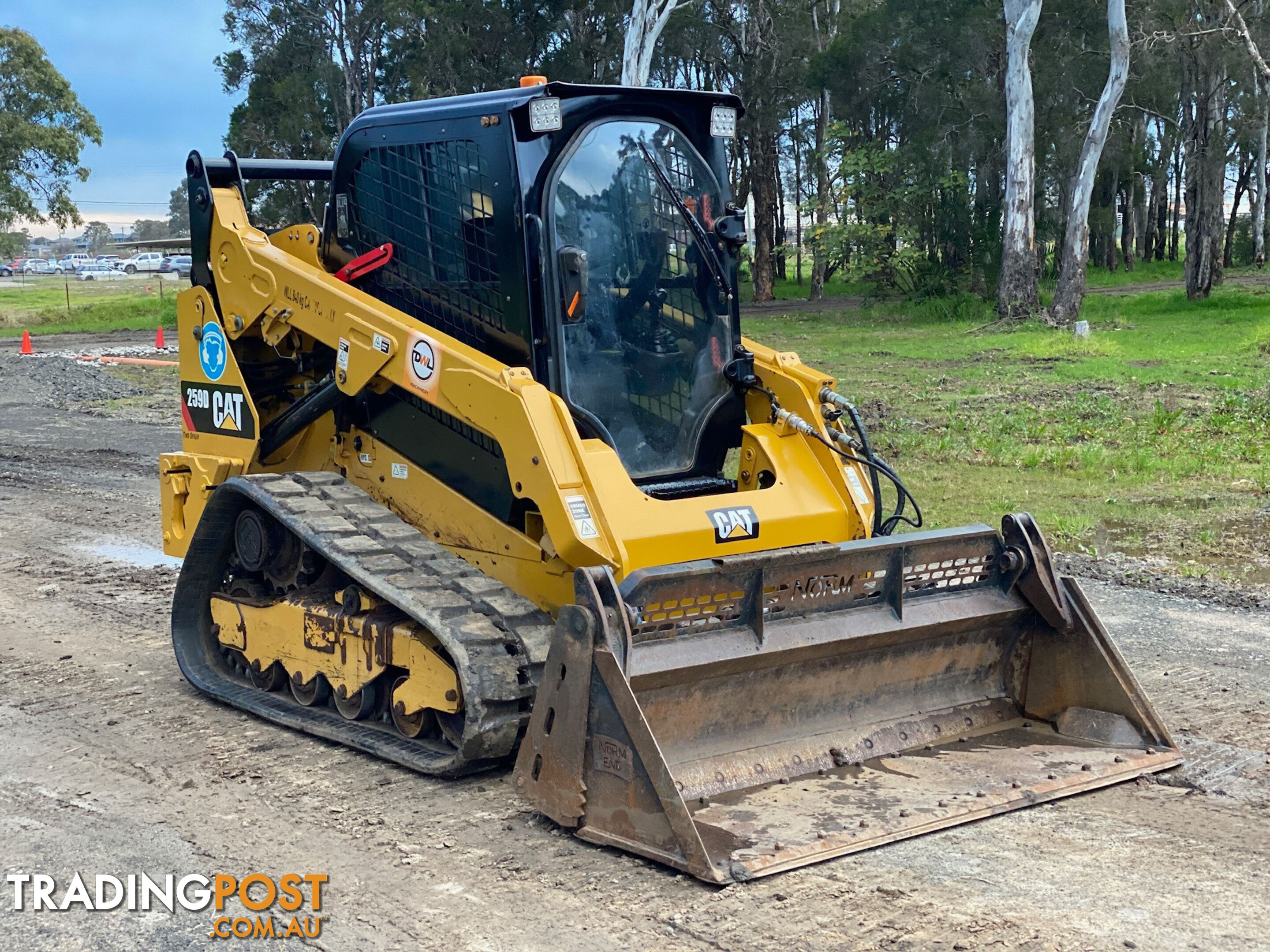 Caterpillar 259D Skid Steer Loader