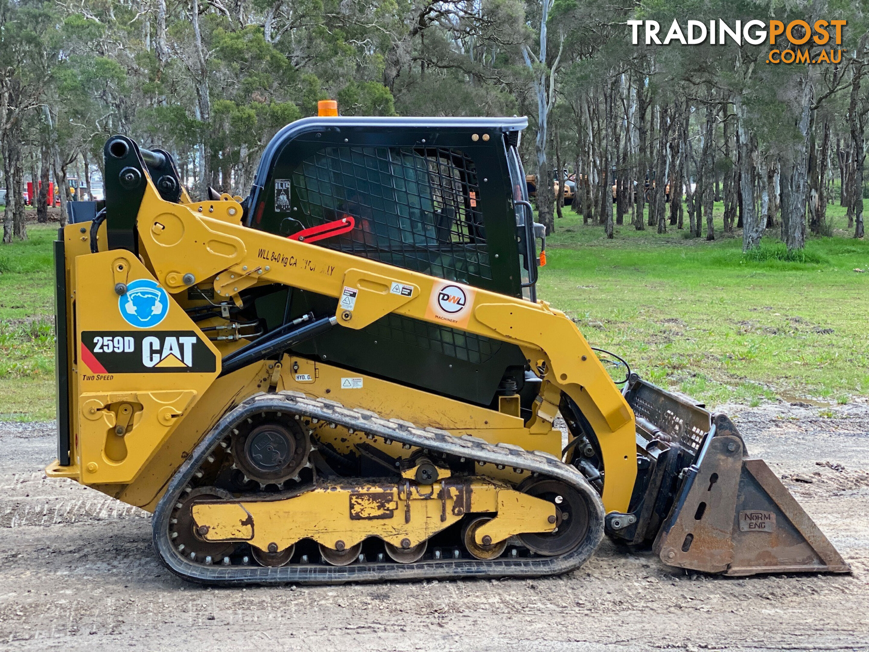 Caterpillar 259D Skid Steer Loader