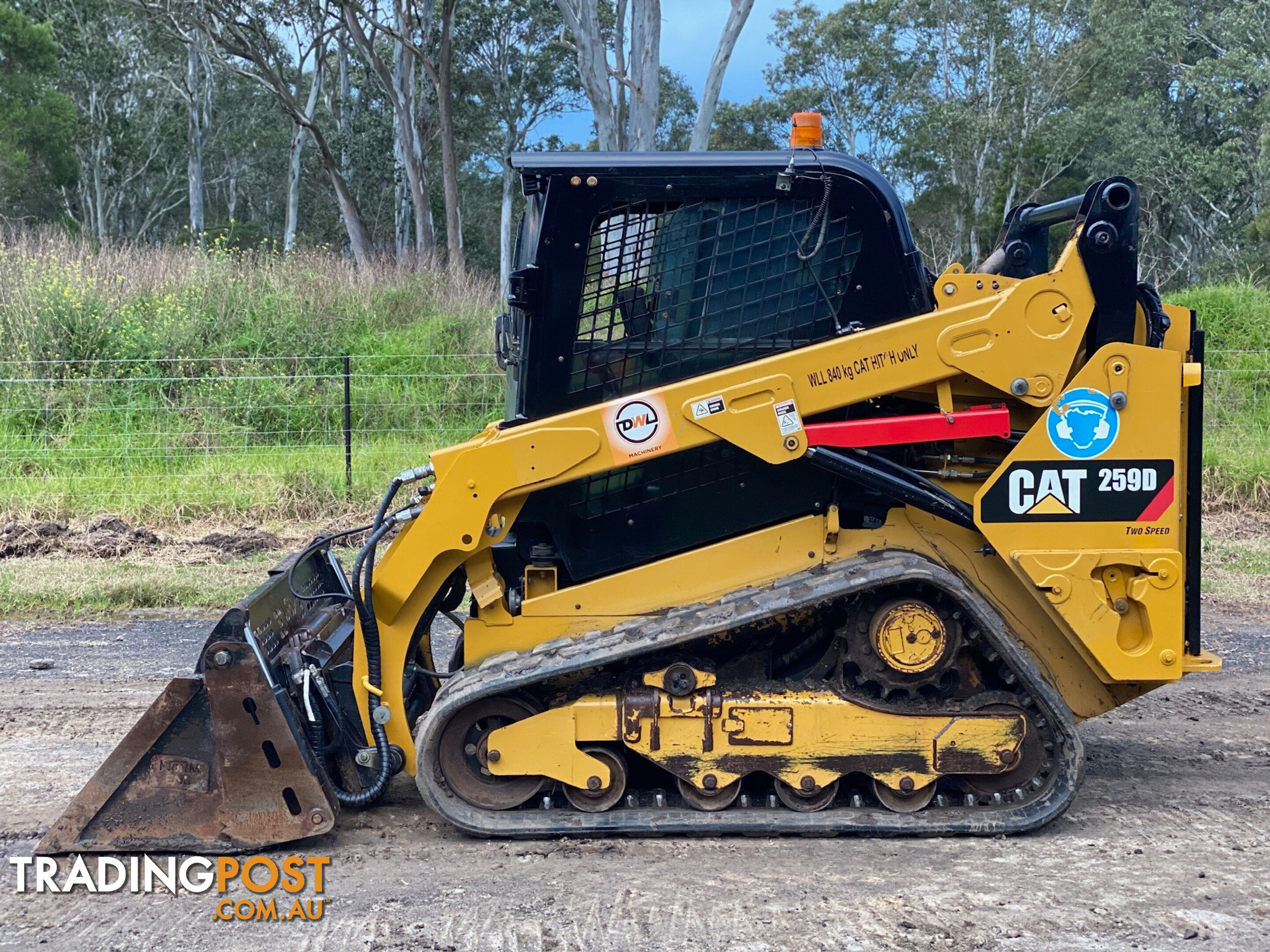 Caterpillar 259D Skid Steer Loader