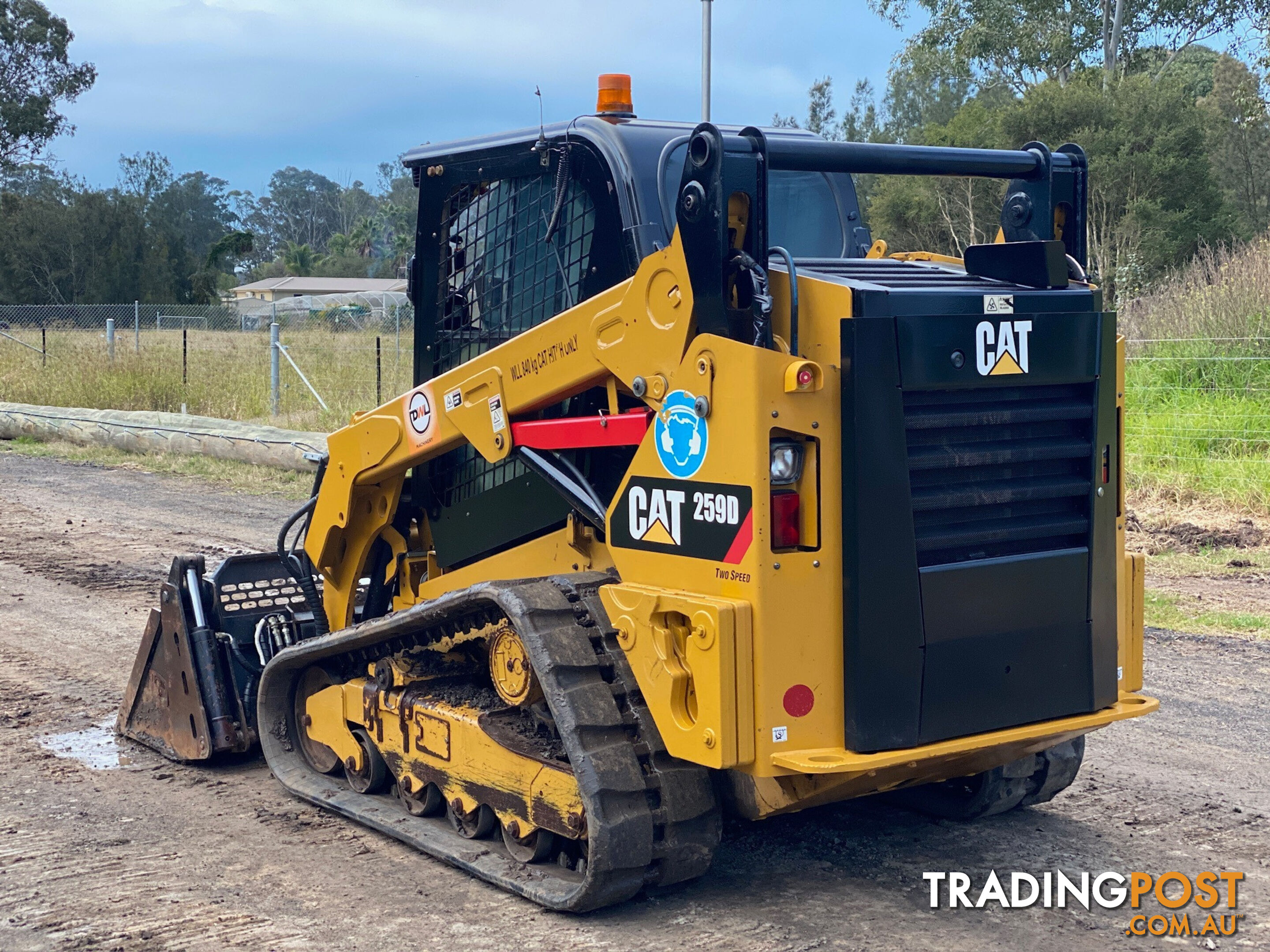 Caterpillar 259D Skid Steer Loader