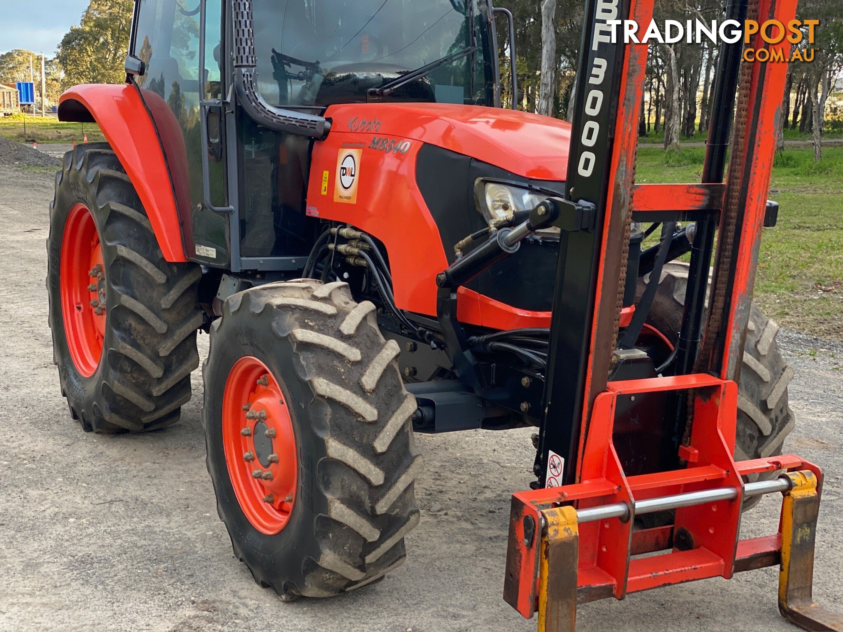 Kubota M8540 FWA/4WD Tractor