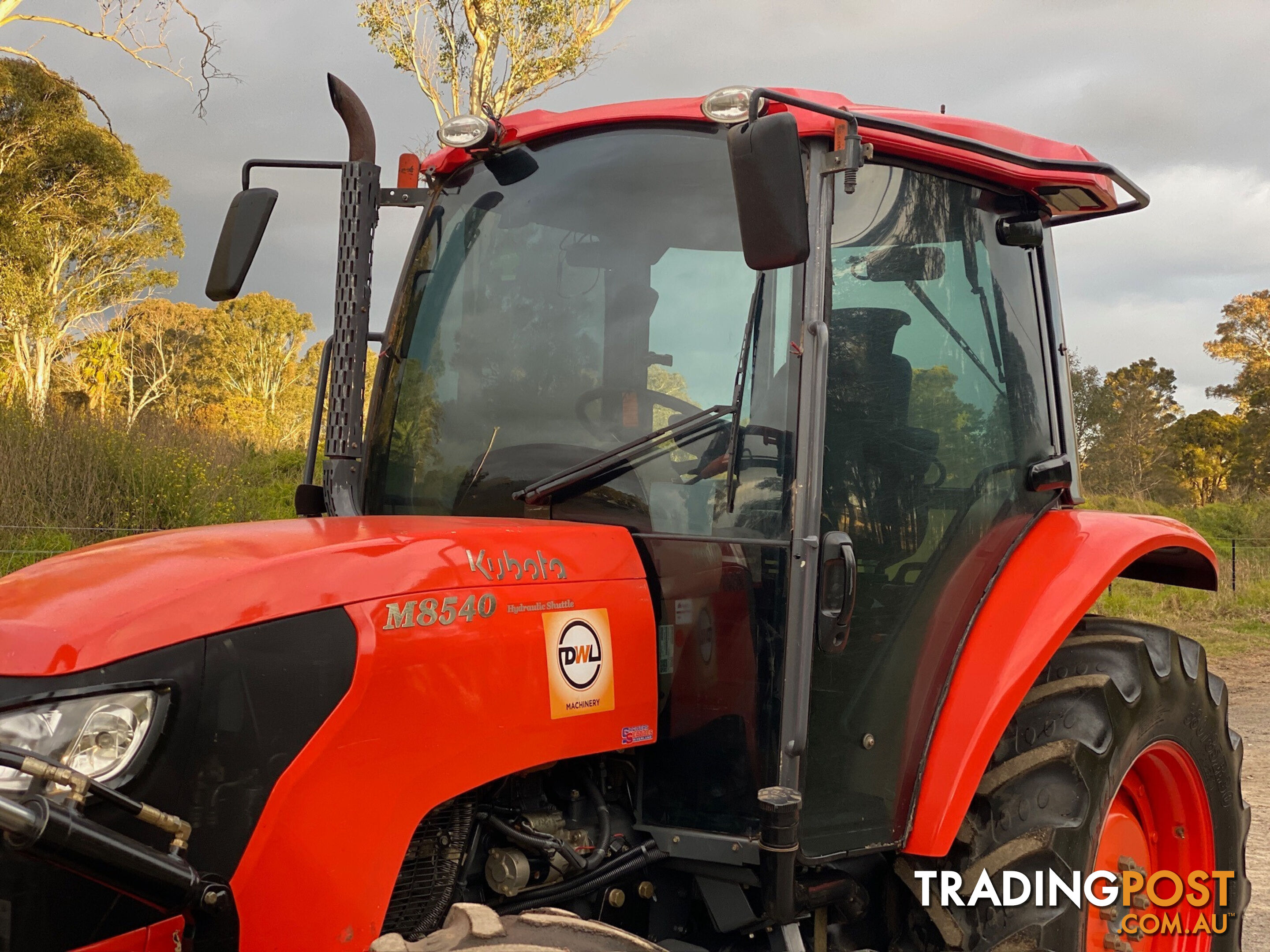 Kubota M8540 FWA/4WD Tractor