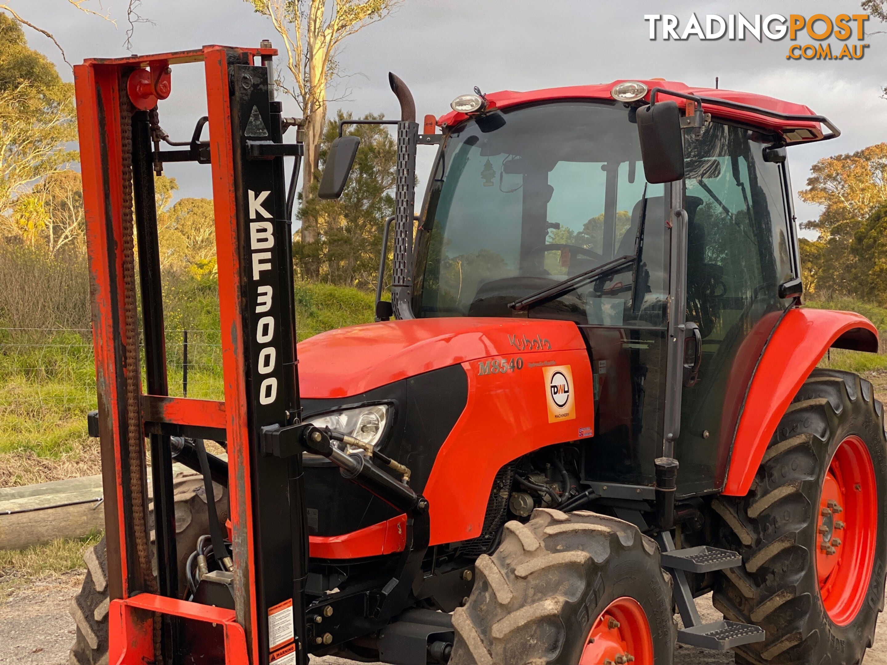 Kubota M8540 FWA/4WD Tractor