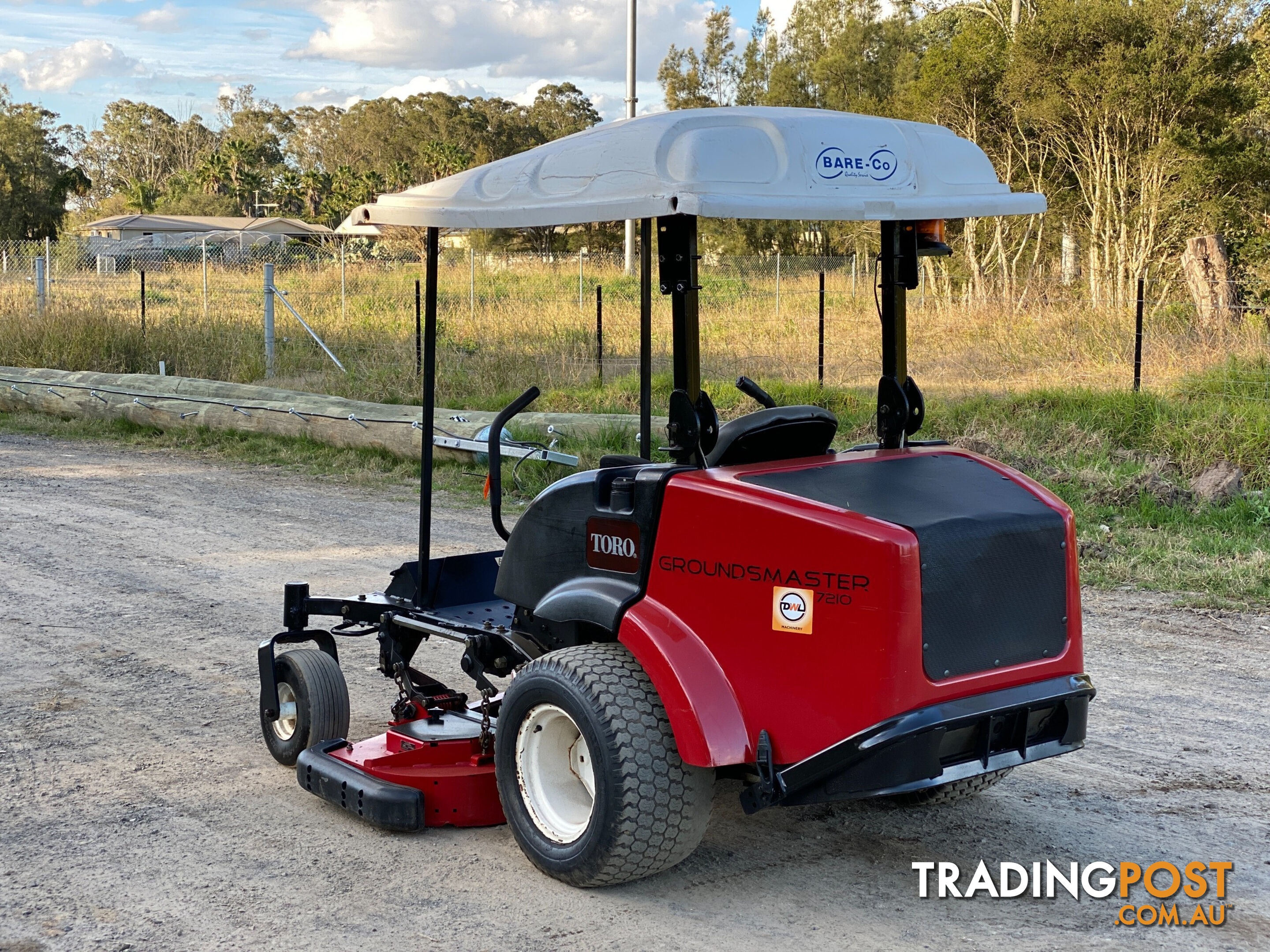 Toro Groundsmaster 7210 Zero Turn Lawn Equipment