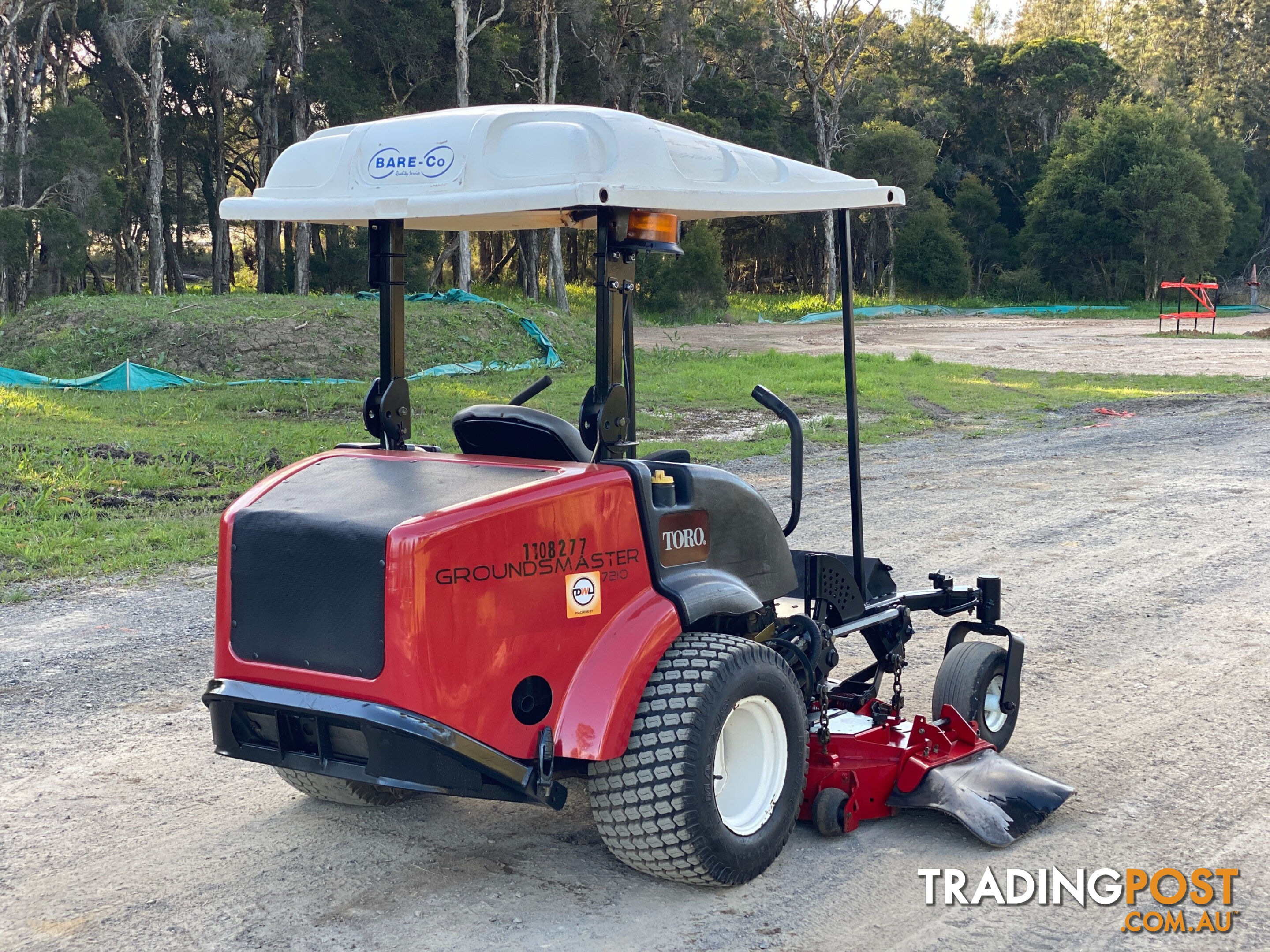 Toro Groundsmaster 7210 Zero Turn Lawn Equipment