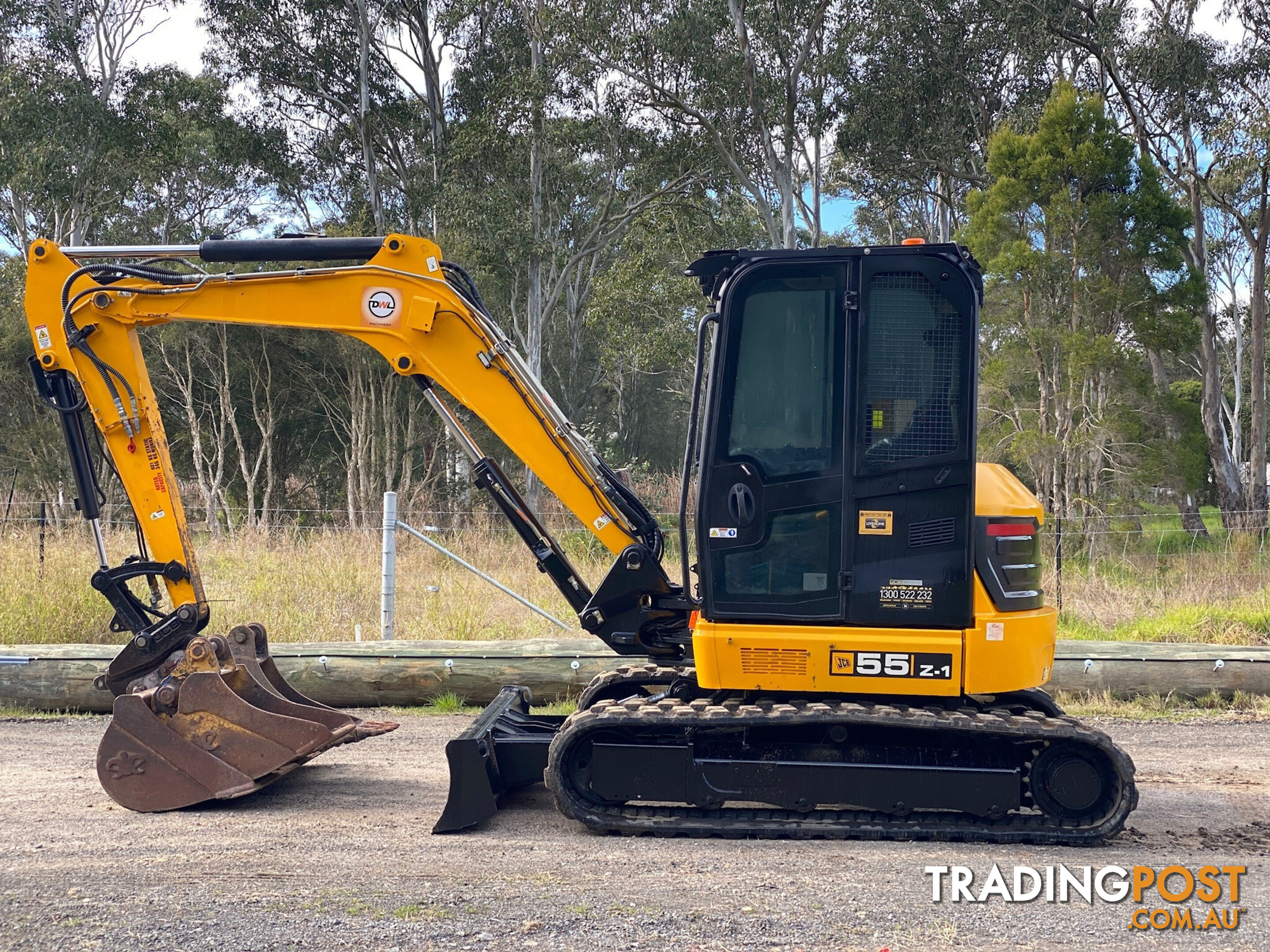 JCB 55Z1T3 Tracked-Excav Excavator