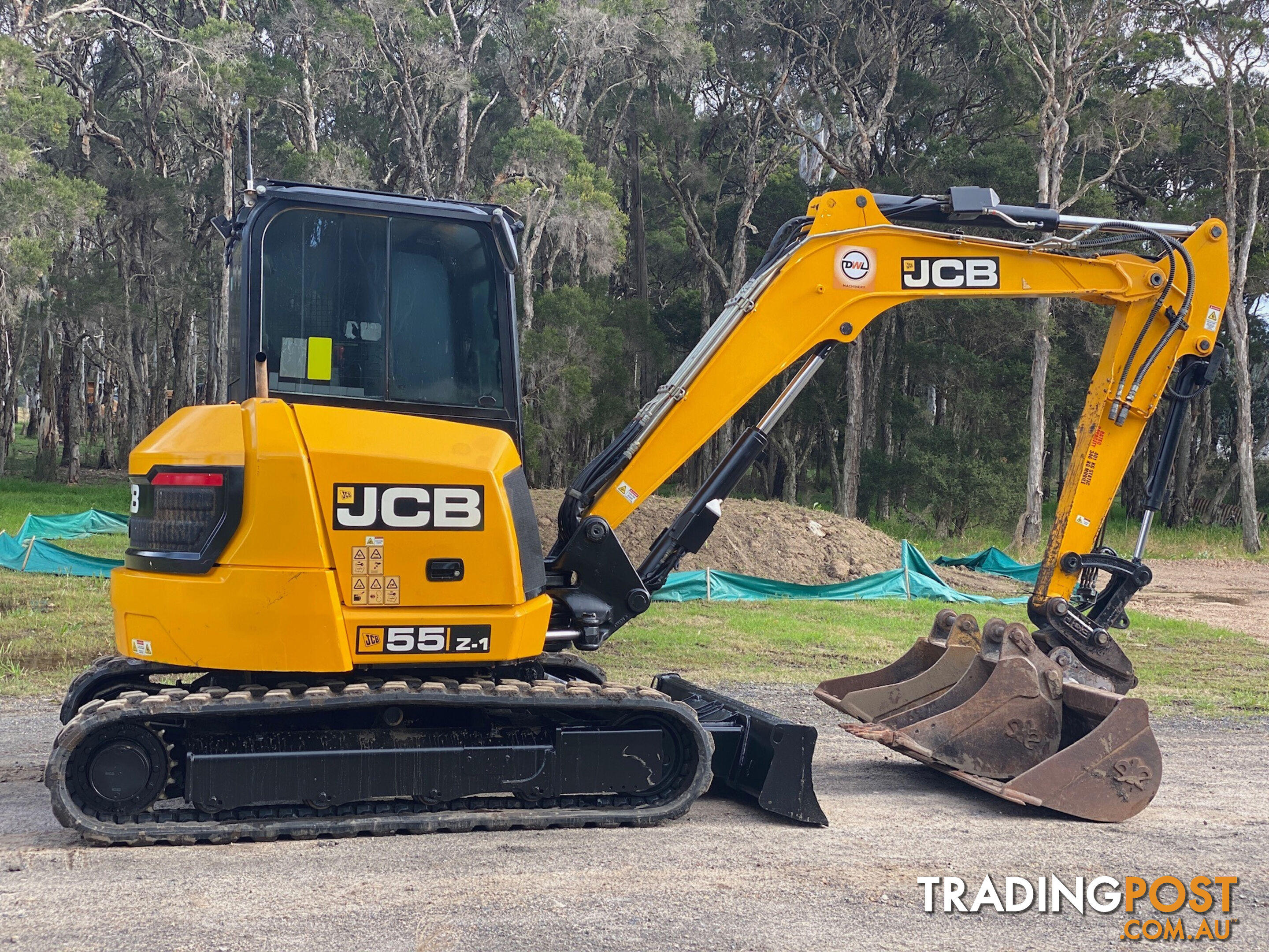 JCB 55Z1T3 Tracked-Excav Excavator