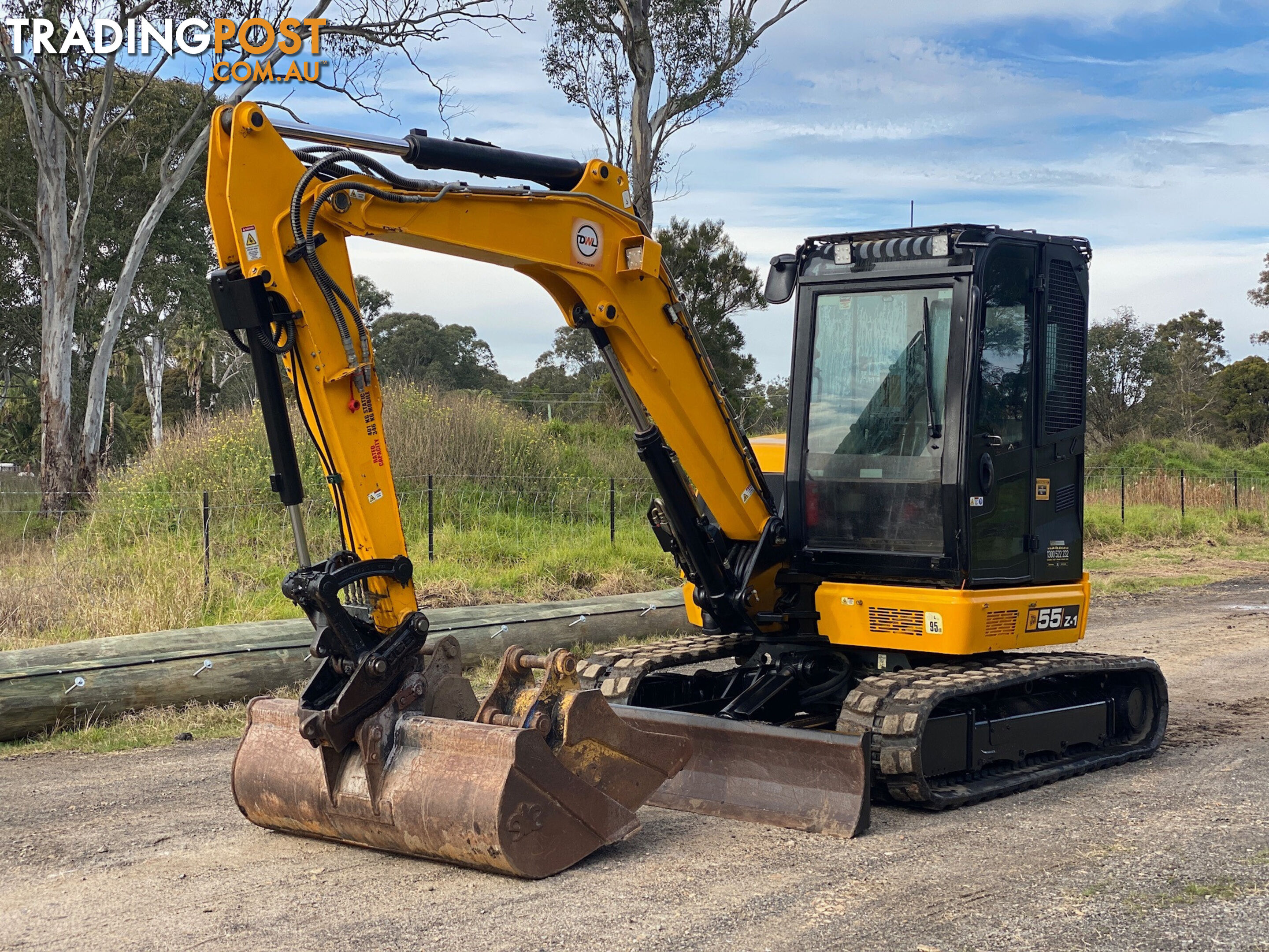 JCB 55Z1T3 Tracked-Excav Excavator