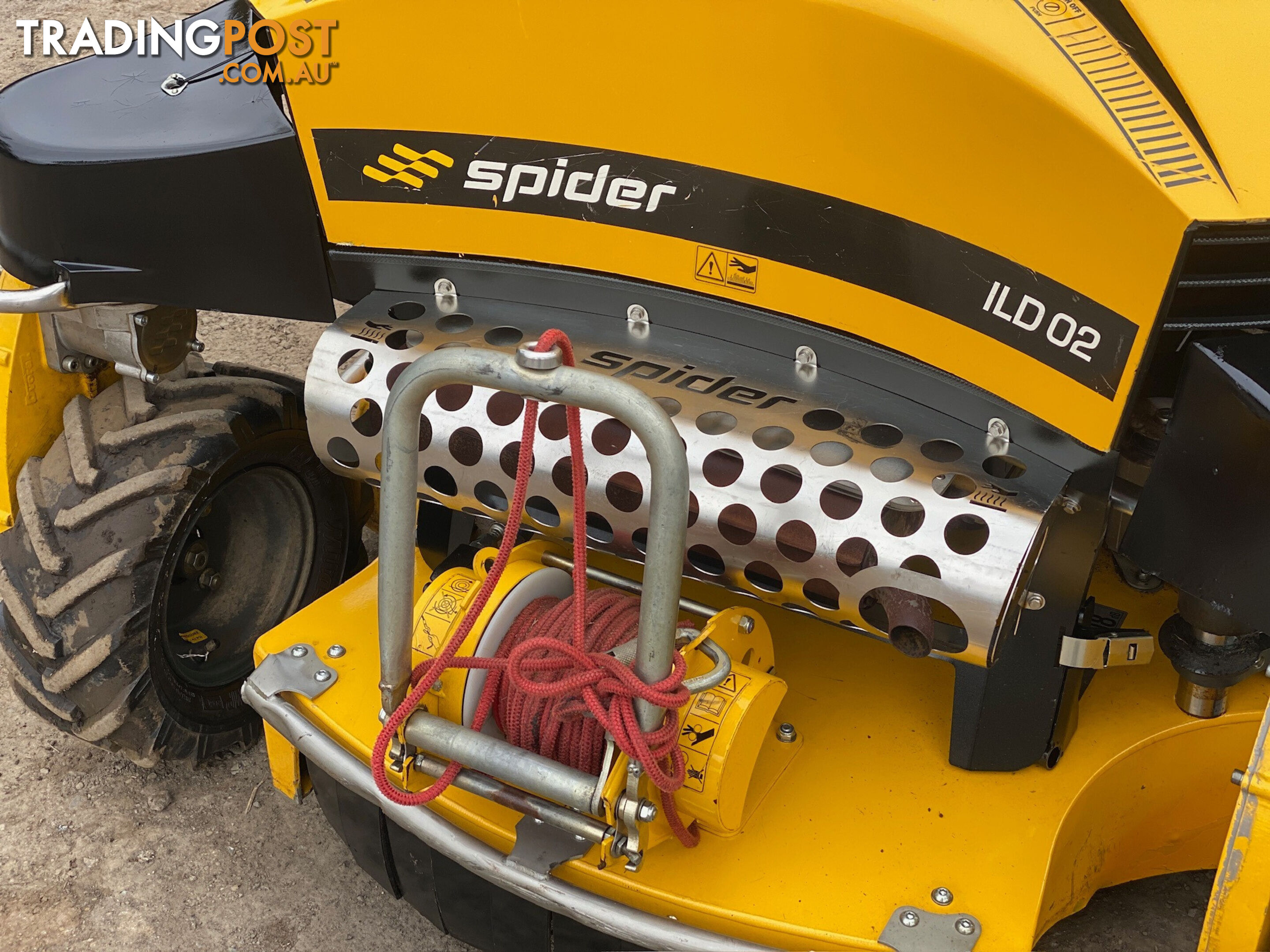 Dvonk Spider slope mower Wide Area mower Lawn Equipment