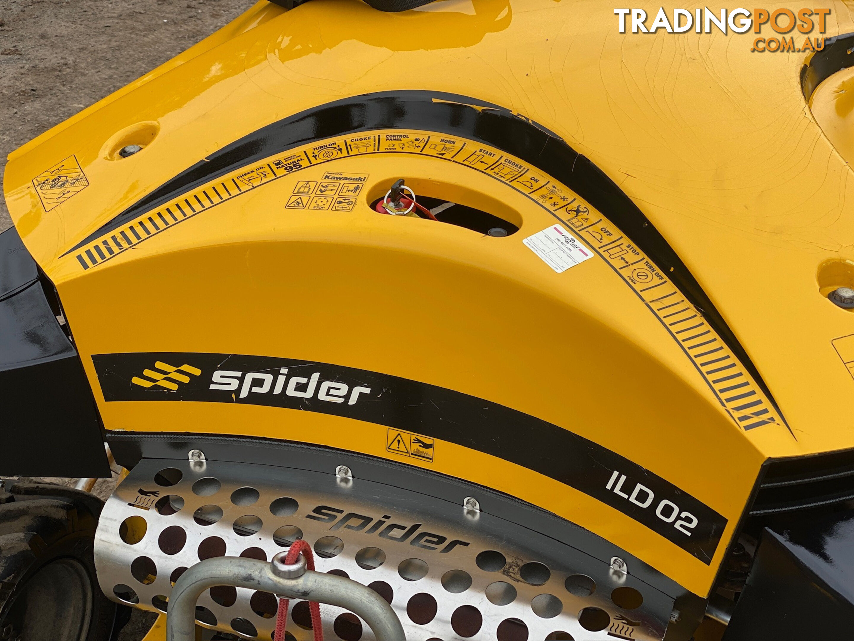 Dvonk Spider slope mower Wide Area mower Lawn Equipment