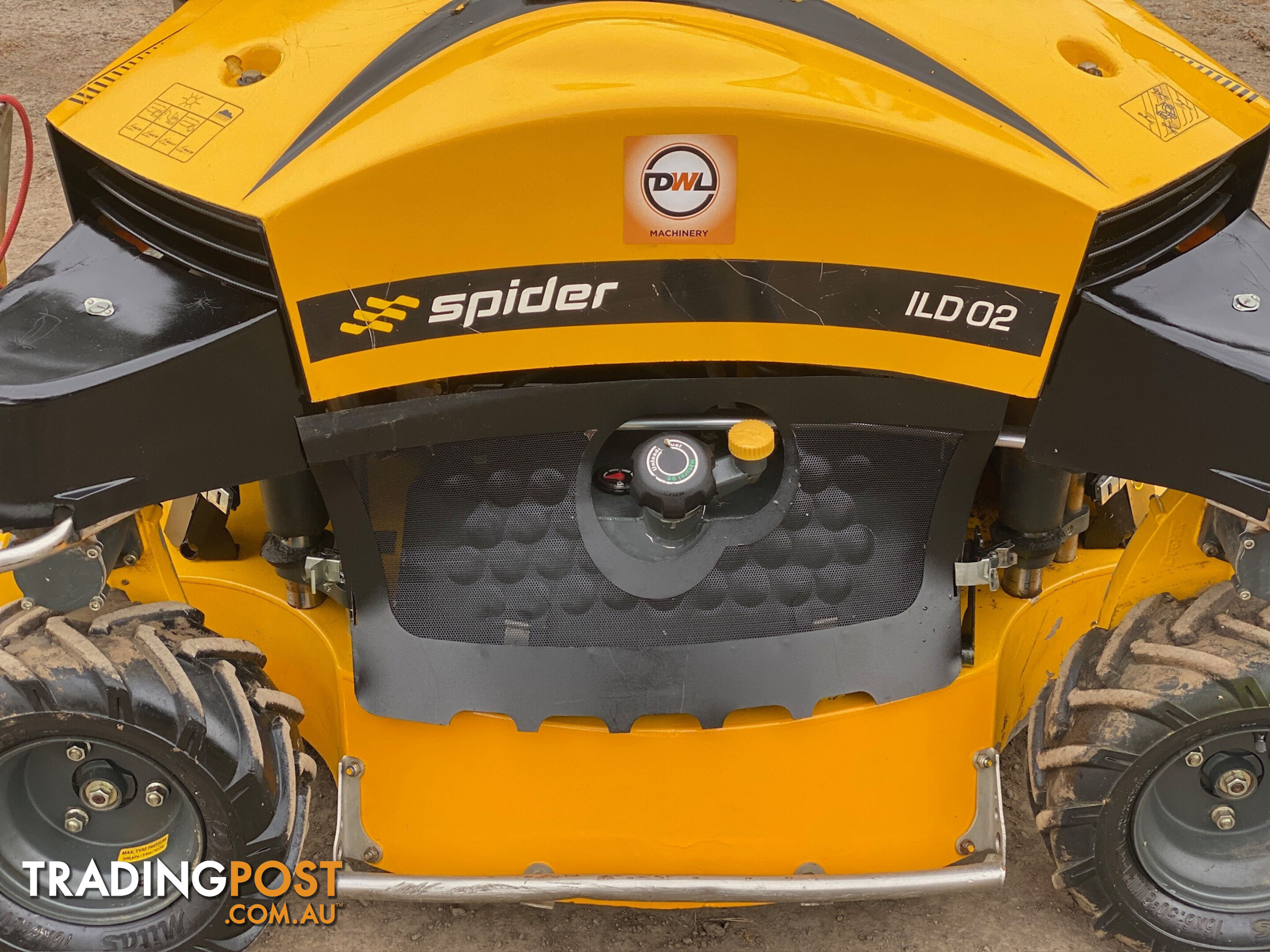 Dvonk Spider slope mower Wide Area mower Lawn Equipment