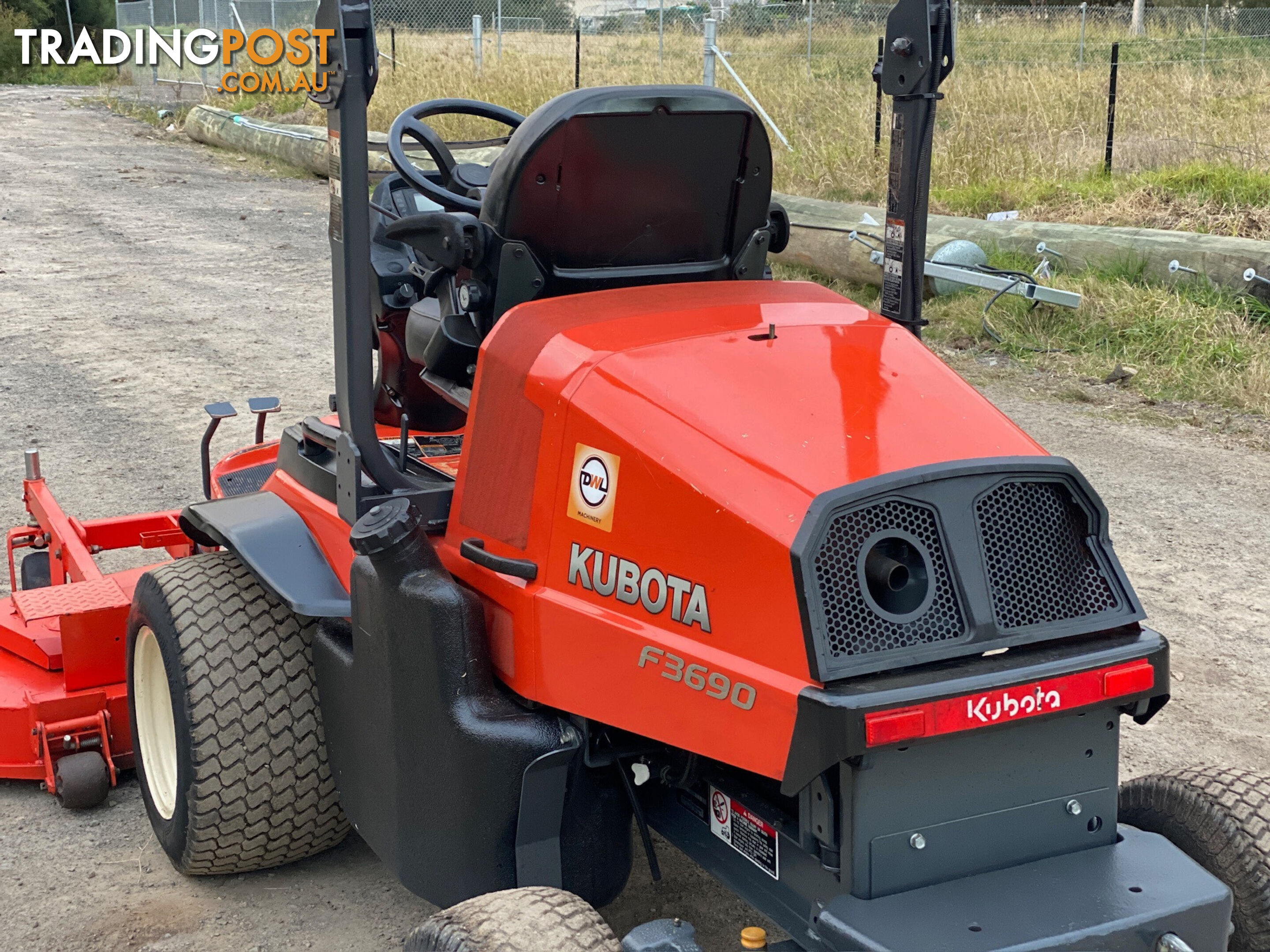 Kubota F3690 Front Deck Lawn Equipment