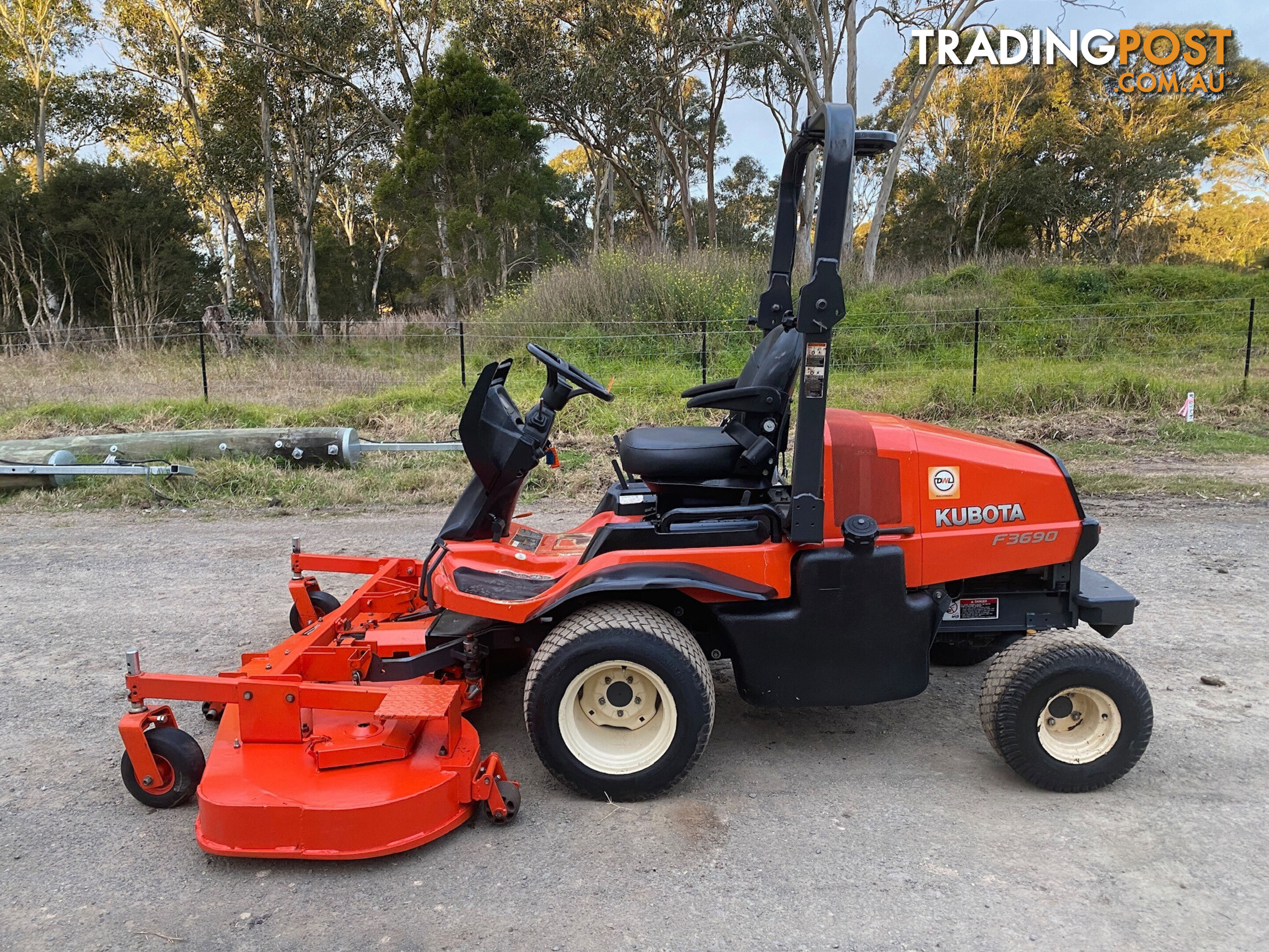 Kubota F3690 Front Deck Lawn Equipment