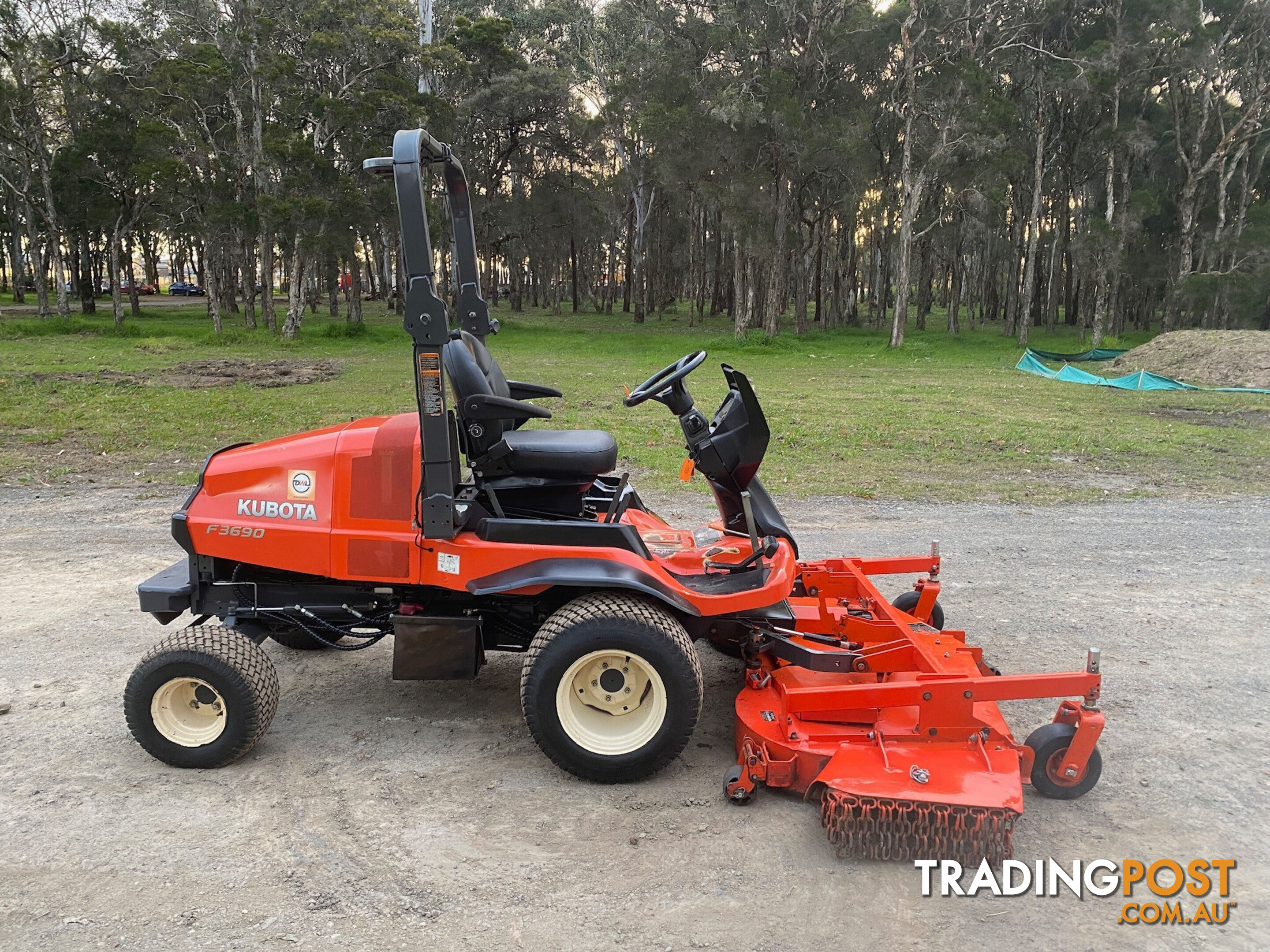 Kubota F3690 Front Deck Lawn Equipment