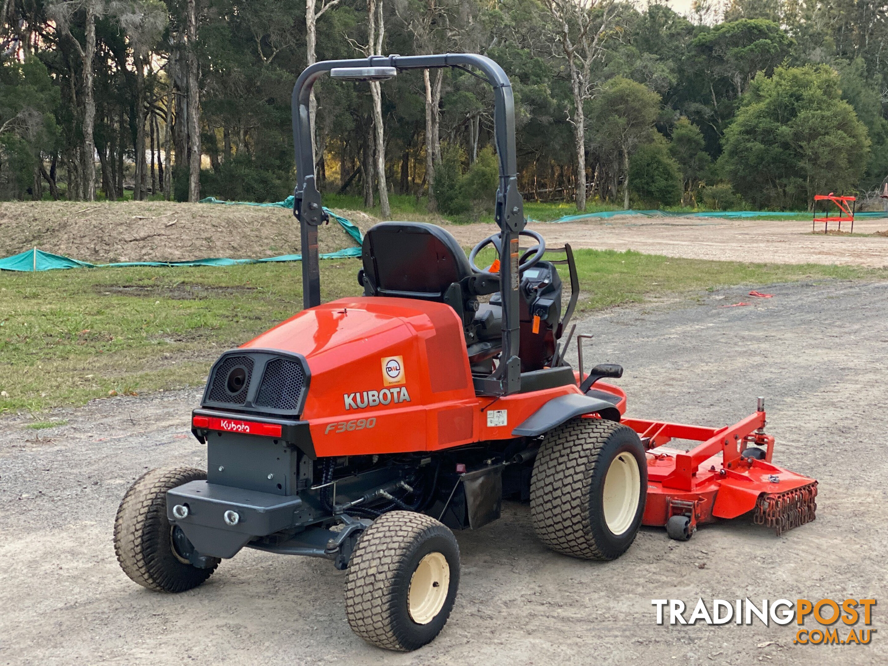 Kubota F3690 Front Deck Lawn Equipment