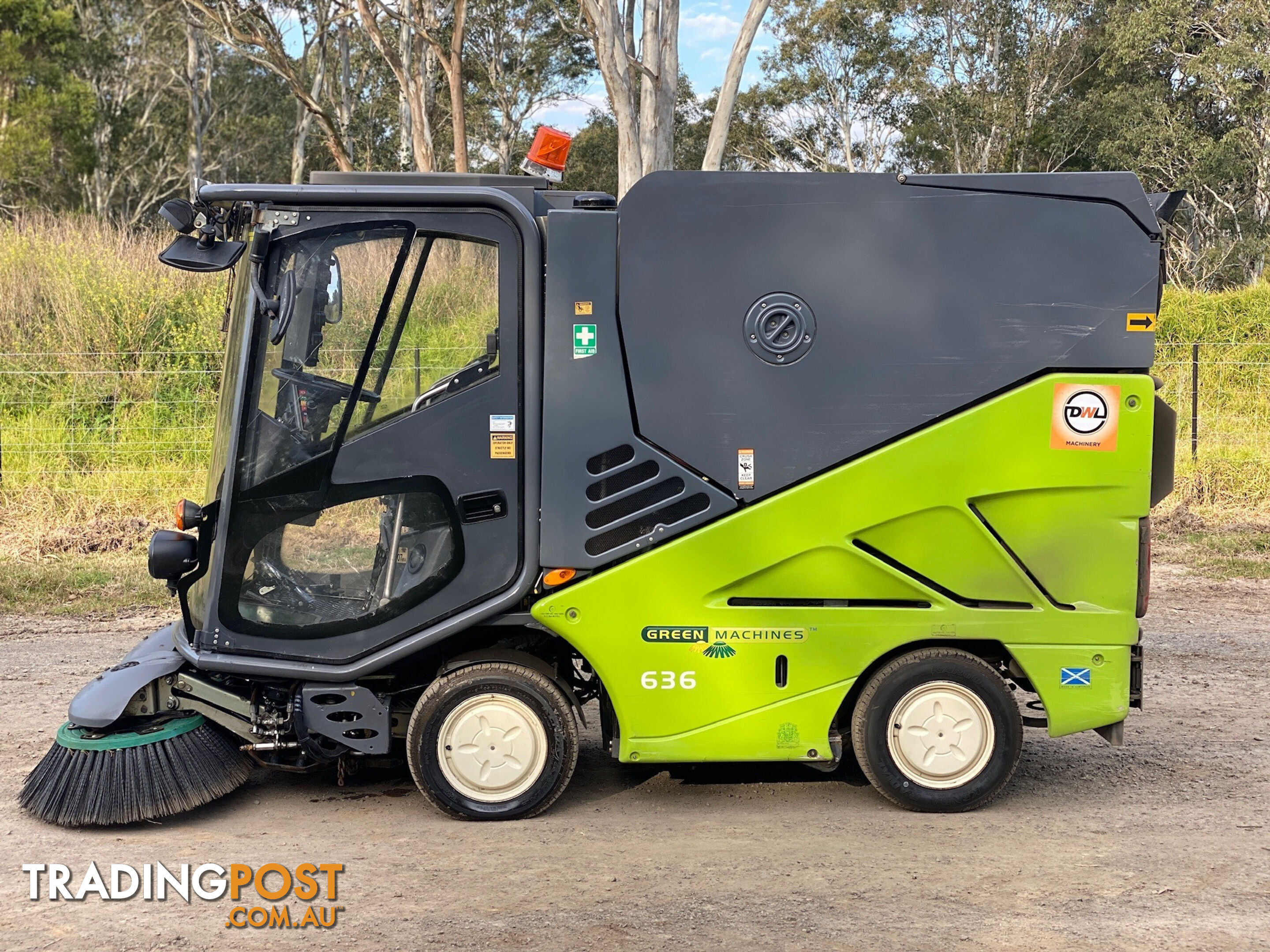 Green Machine 636HS Sweeper Sweeping/Cleaning