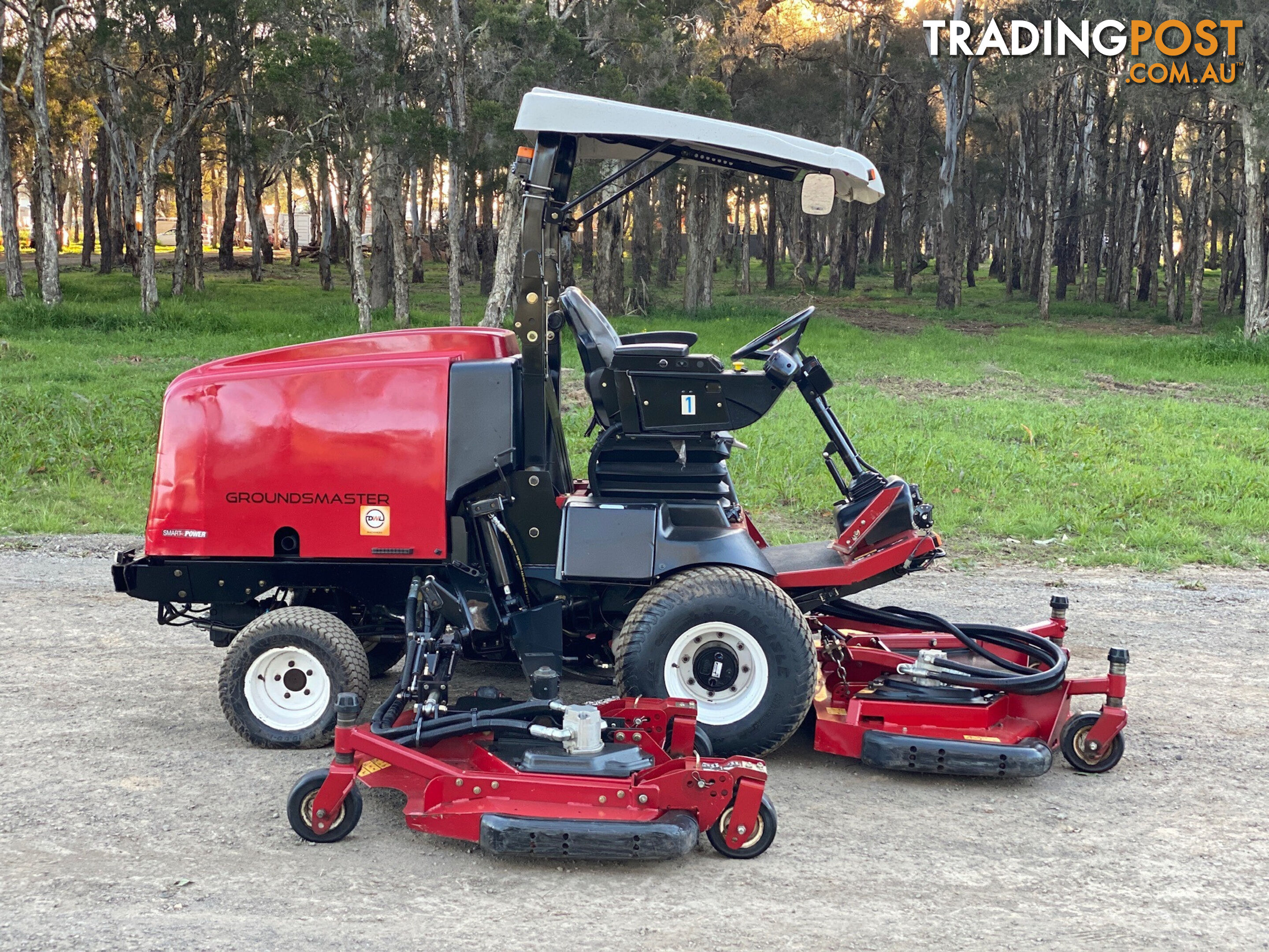 Toro GroundsMaster 4000 D Wide Area mower Lawn Equipment