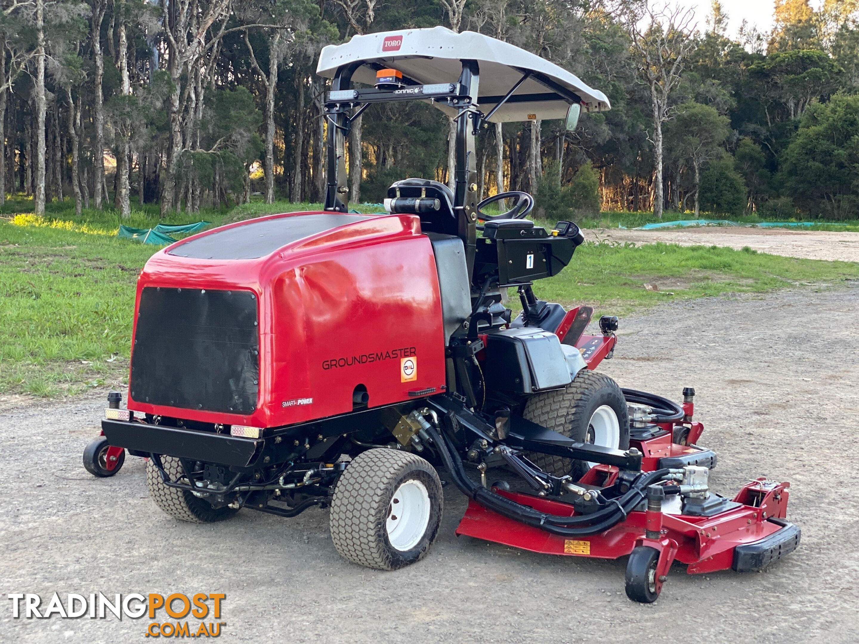 Toro GroundsMaster 4000 D Wide Area mower Lawn Equipment