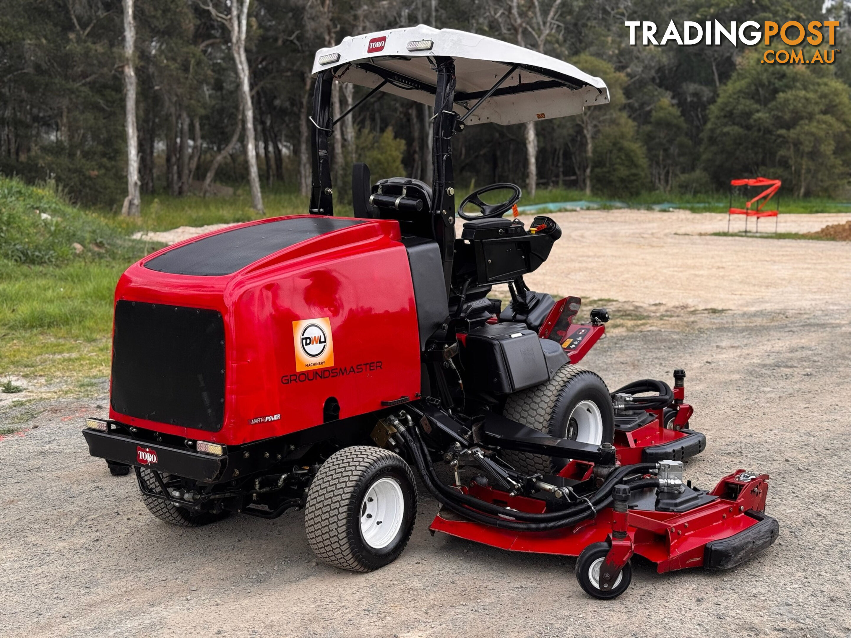 Toro GroundsMaster 4000 D Wide Area mower Lawn Equipment